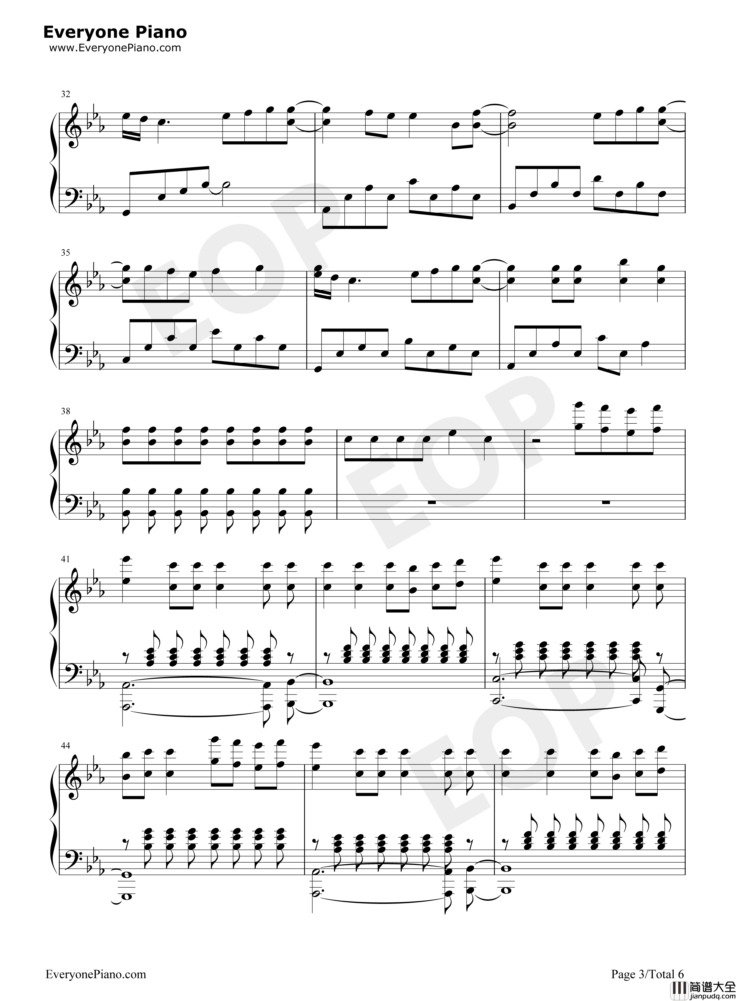 Handclap钢琴谱_Fitz_&_The_Tantrums