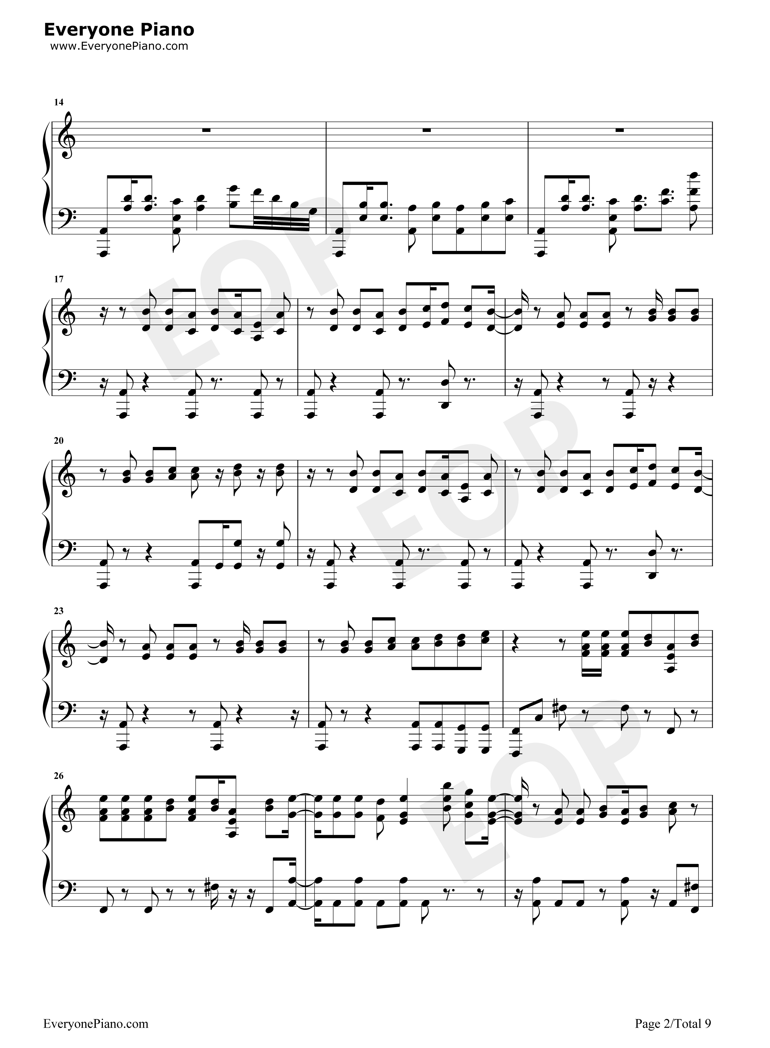 Original_Resonance钢琴谱_铃村健一_宫野真守