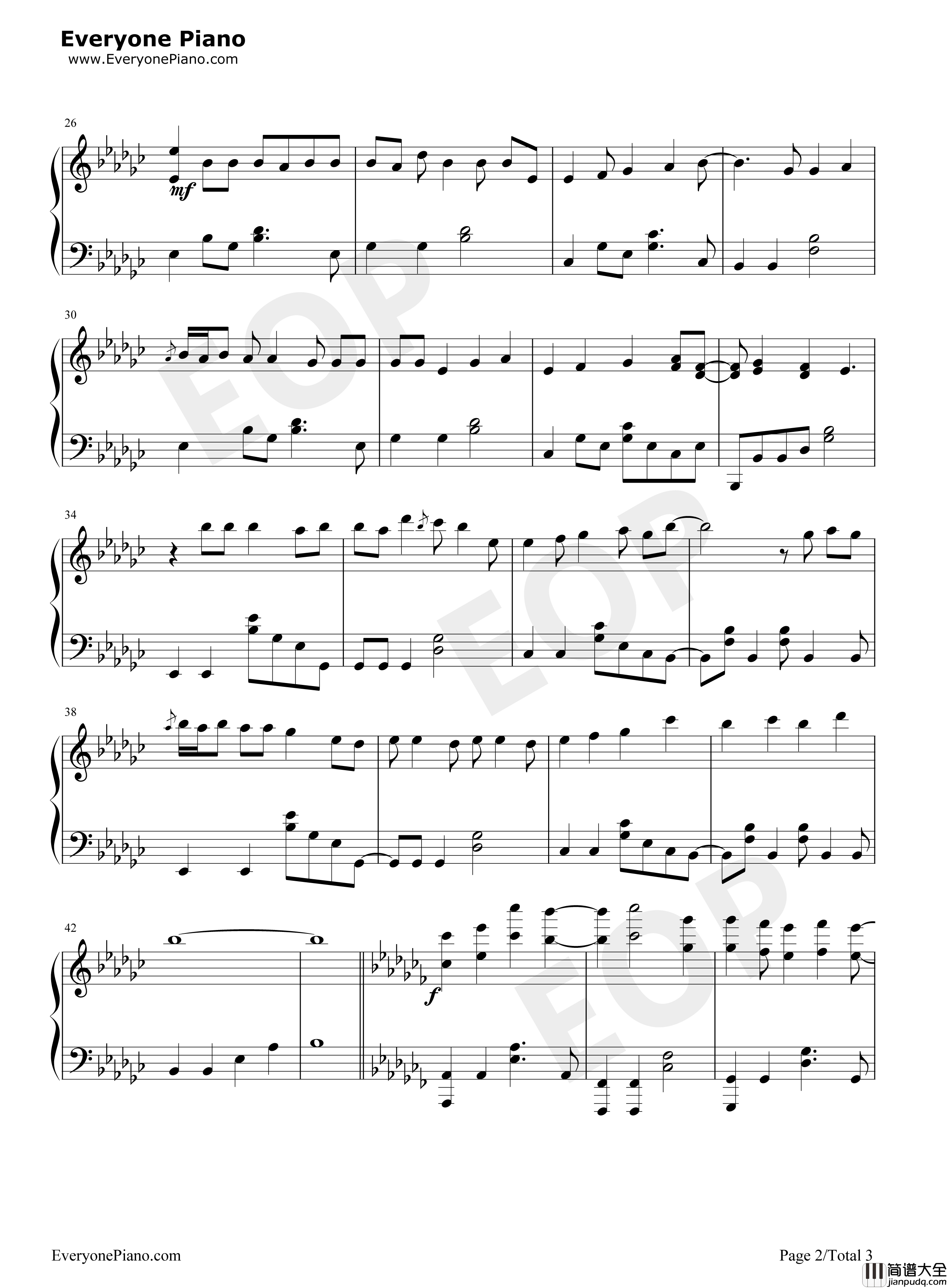 Prayer_X钢琴谱_King_Gnu