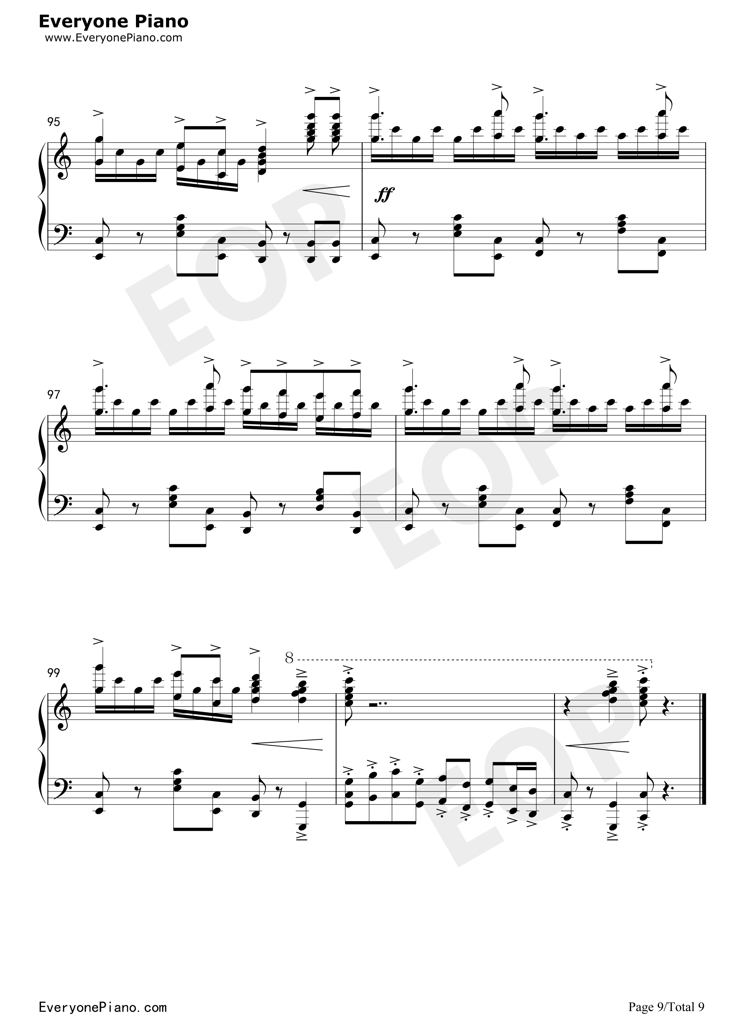 先生あのね钢琴谱_長縄まりあ_井上喜久子