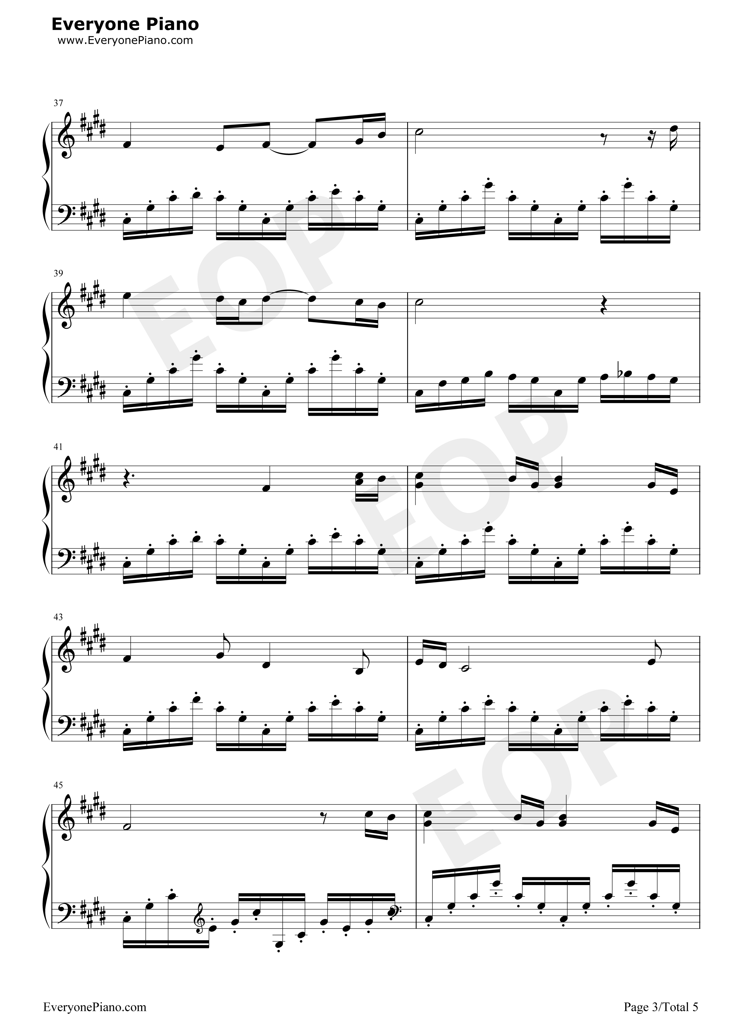 痴颜钢琴谱_麦振鸿