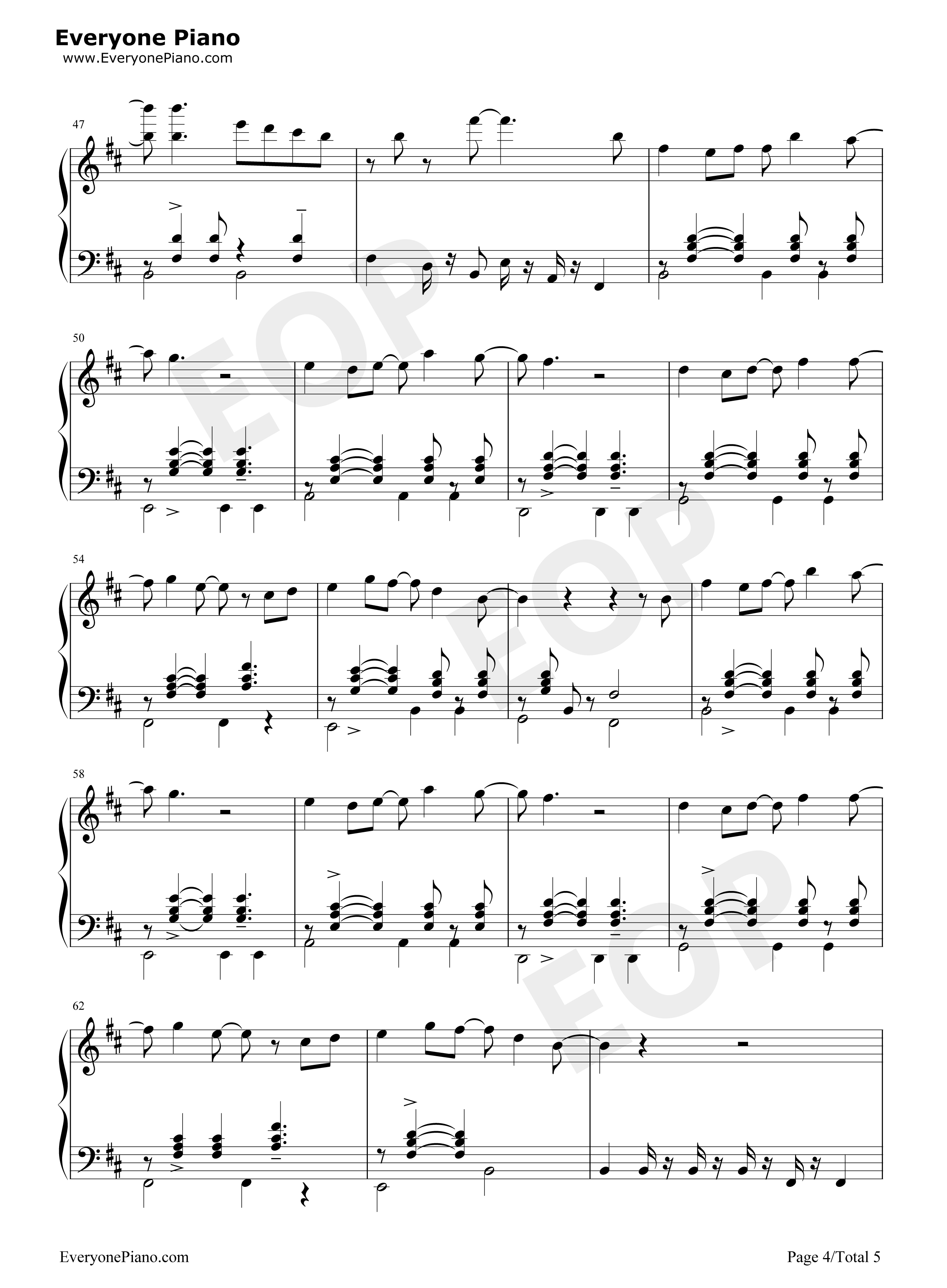 Say_Yes钢琴谱_王铮亮