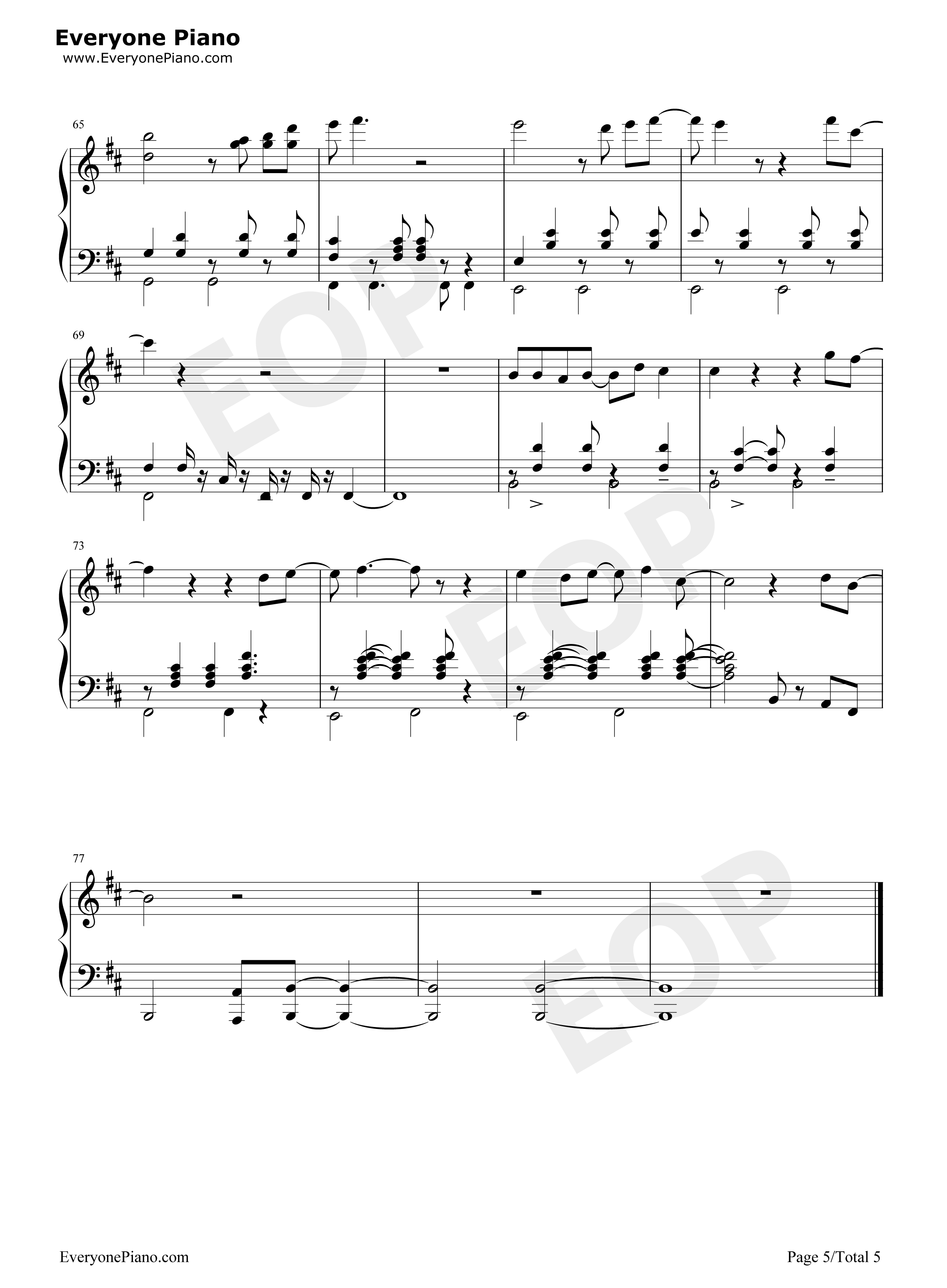 Say_Yes钢琴谱_王铮亮