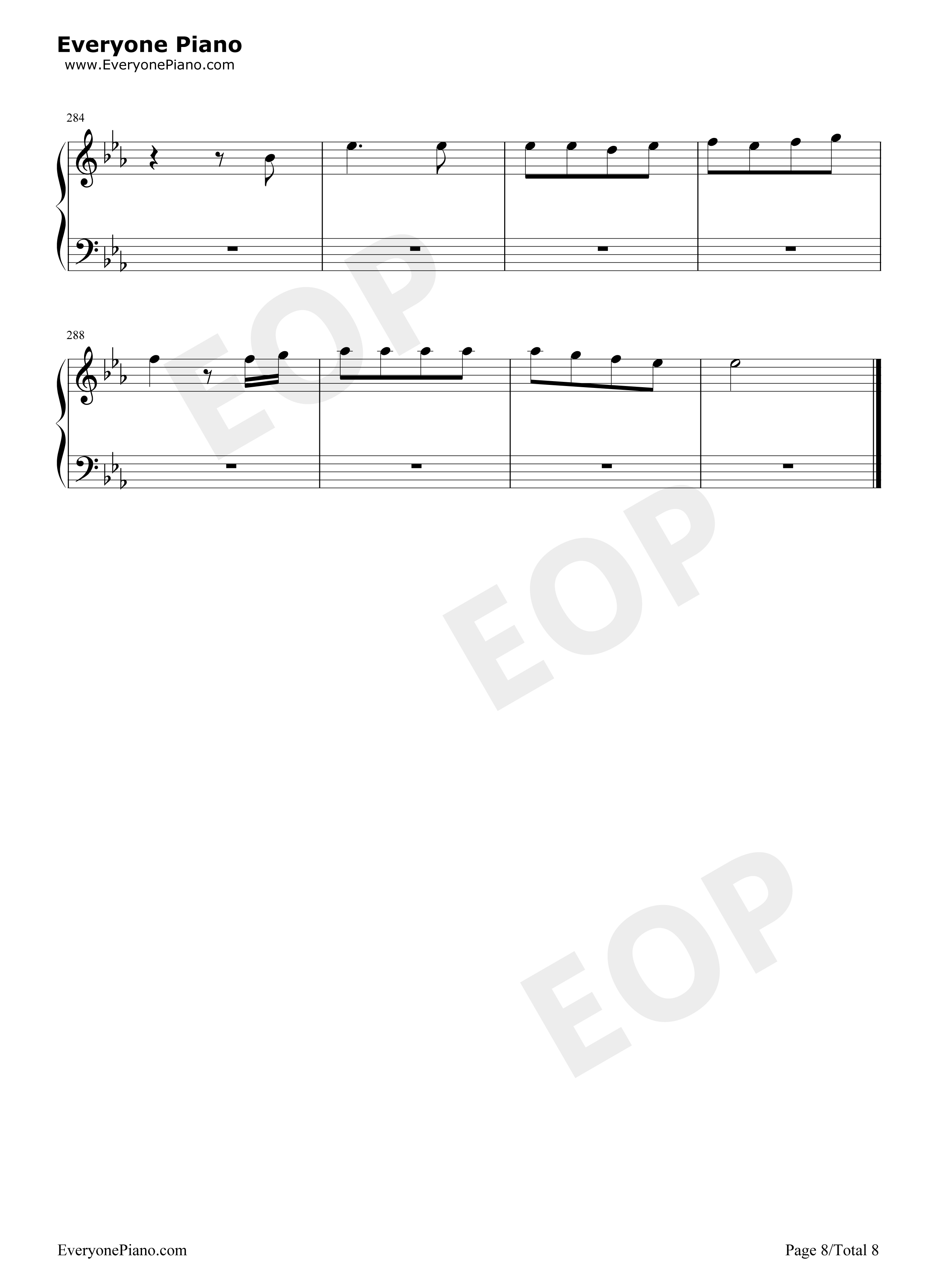 Bedtime_Story钢琴谱_西野加奈