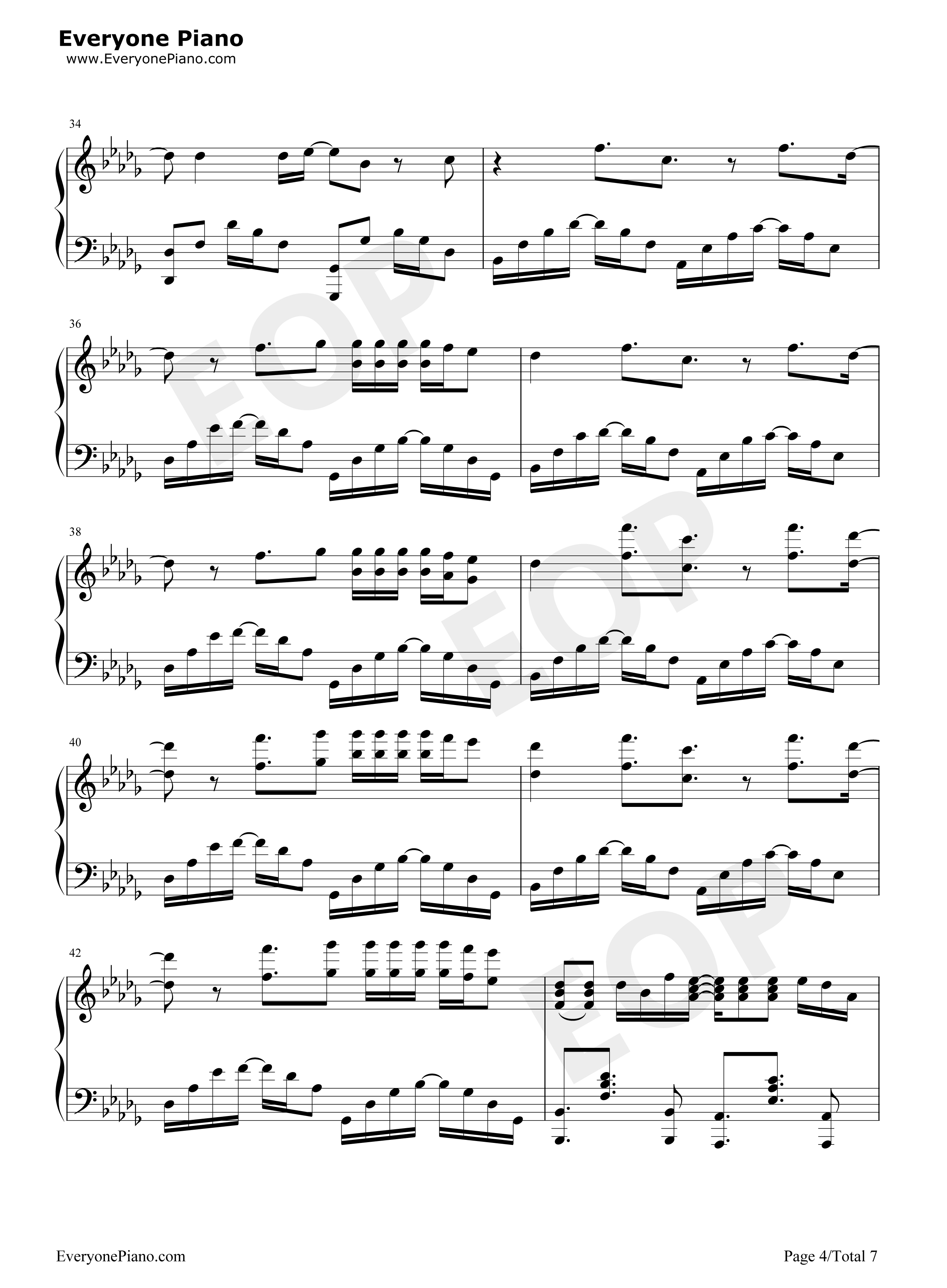 Good_Life钢琴谱_G_Eazy_Kehlani