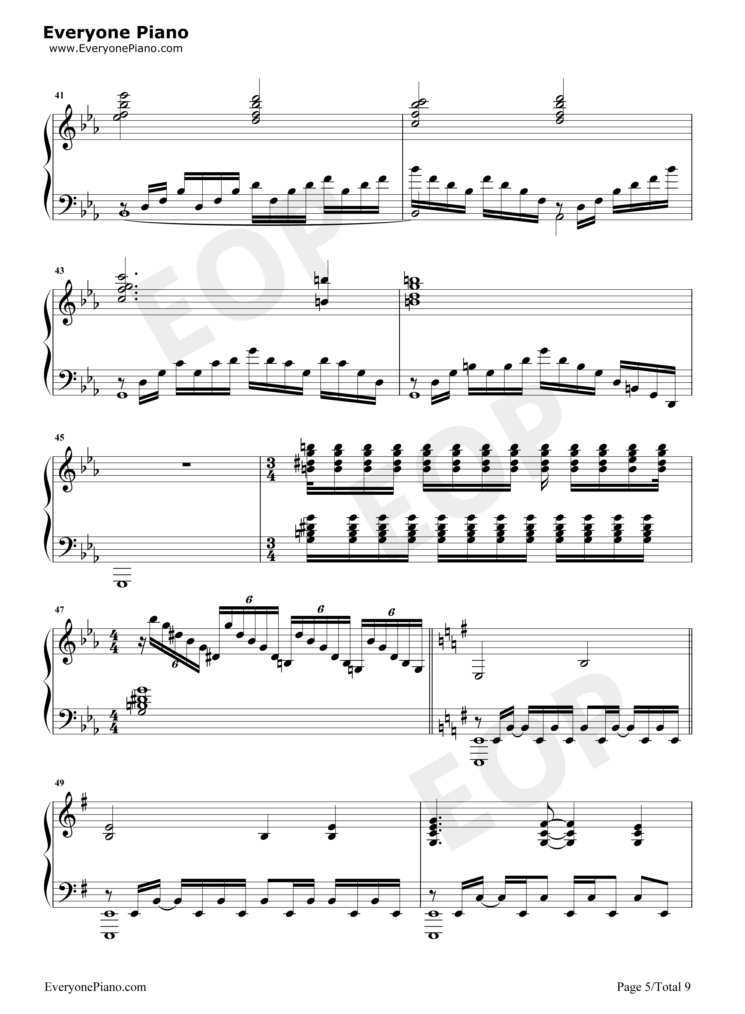 Swordland钢琴谱_梶浦由记