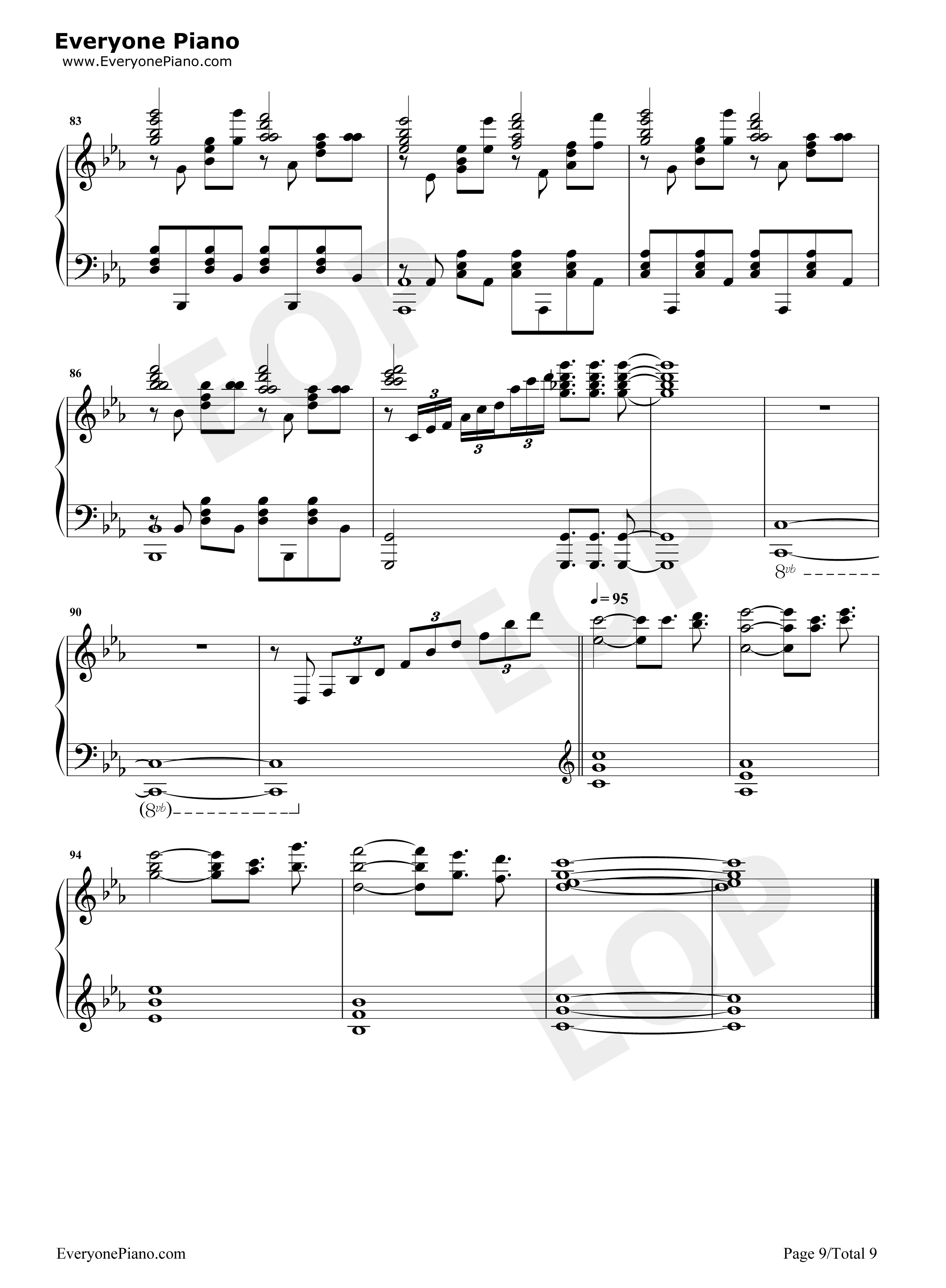 Swordland钢琴谱_梶浦由记