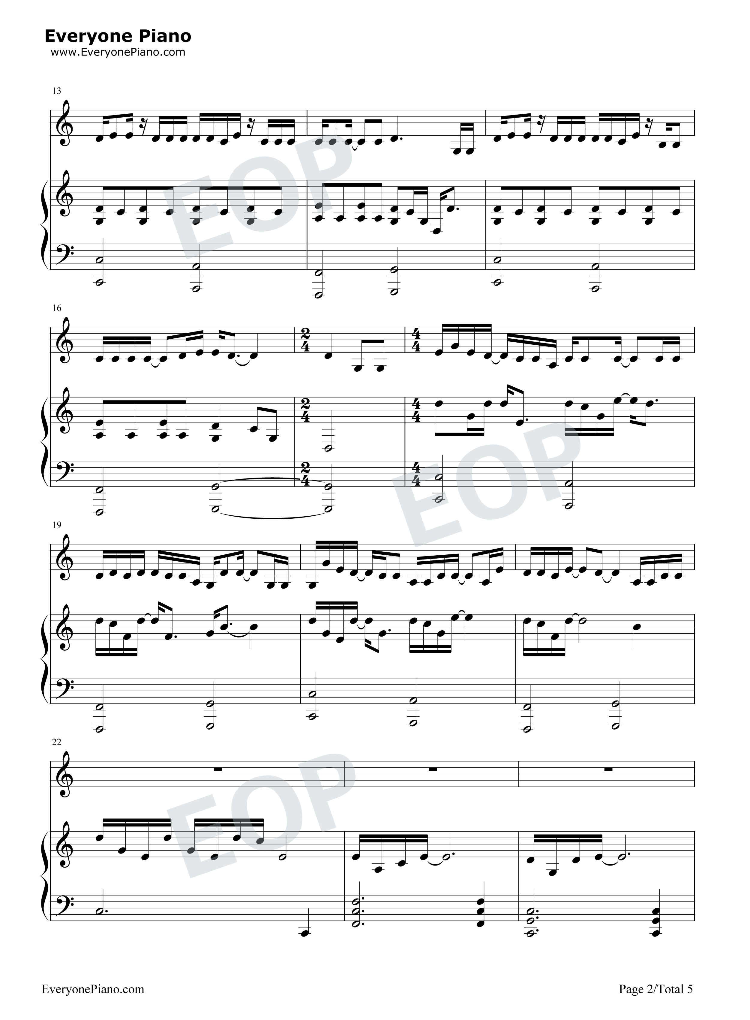 可能否钢琴谱_木小雅