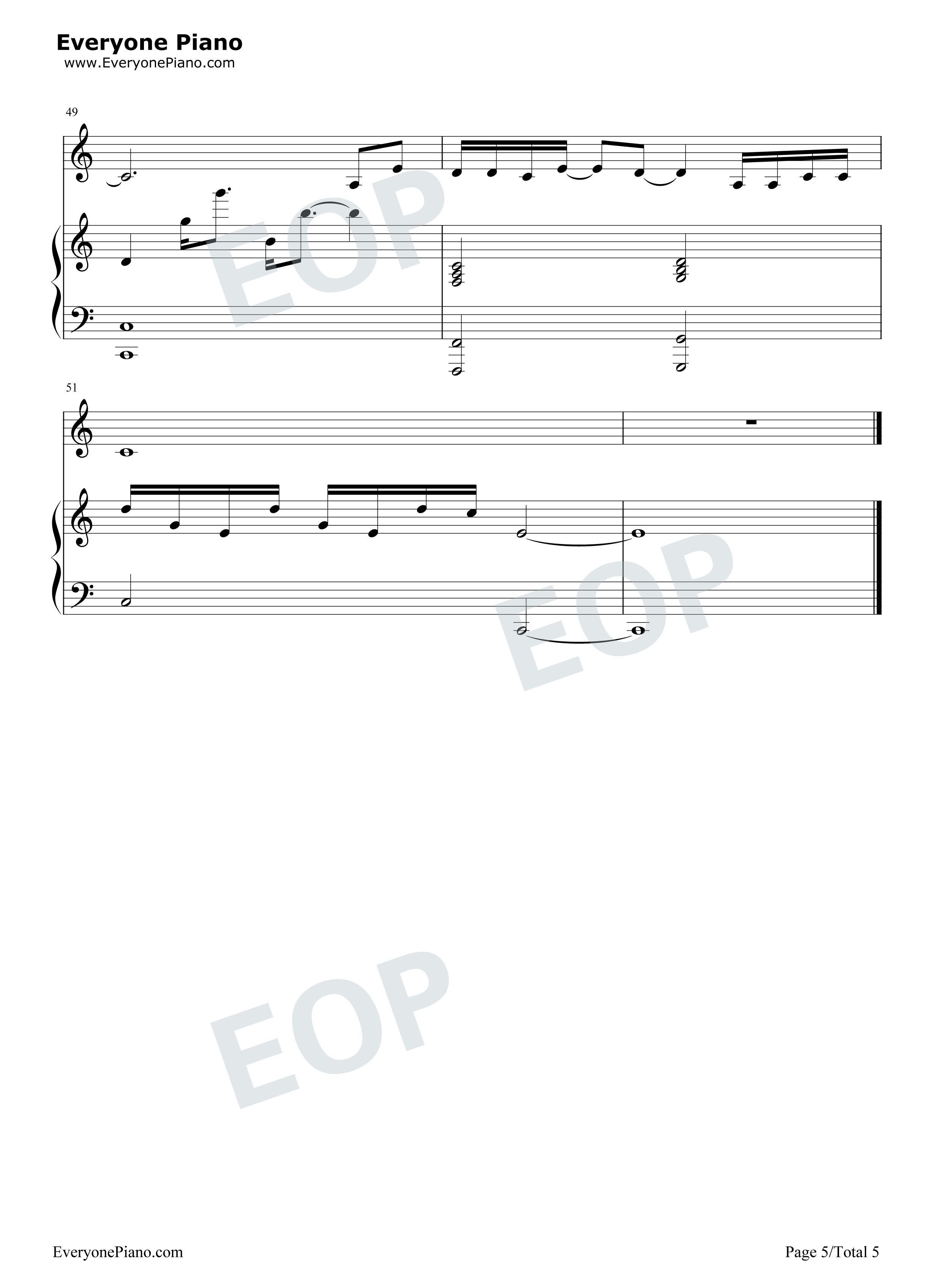 可能否钢琴谱_木小雅