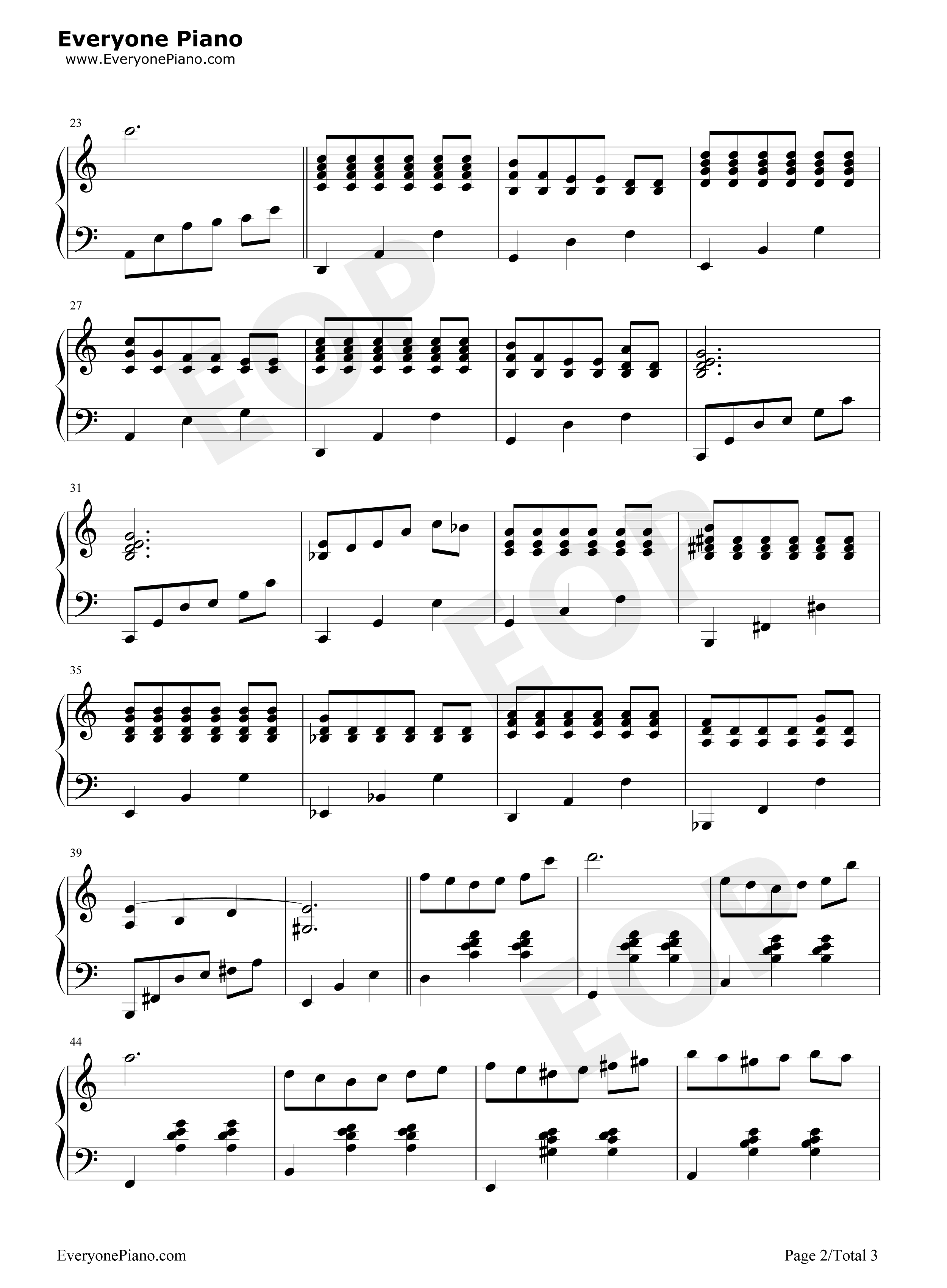 13_Jours_En_France钢琴谱_Francis_Lai