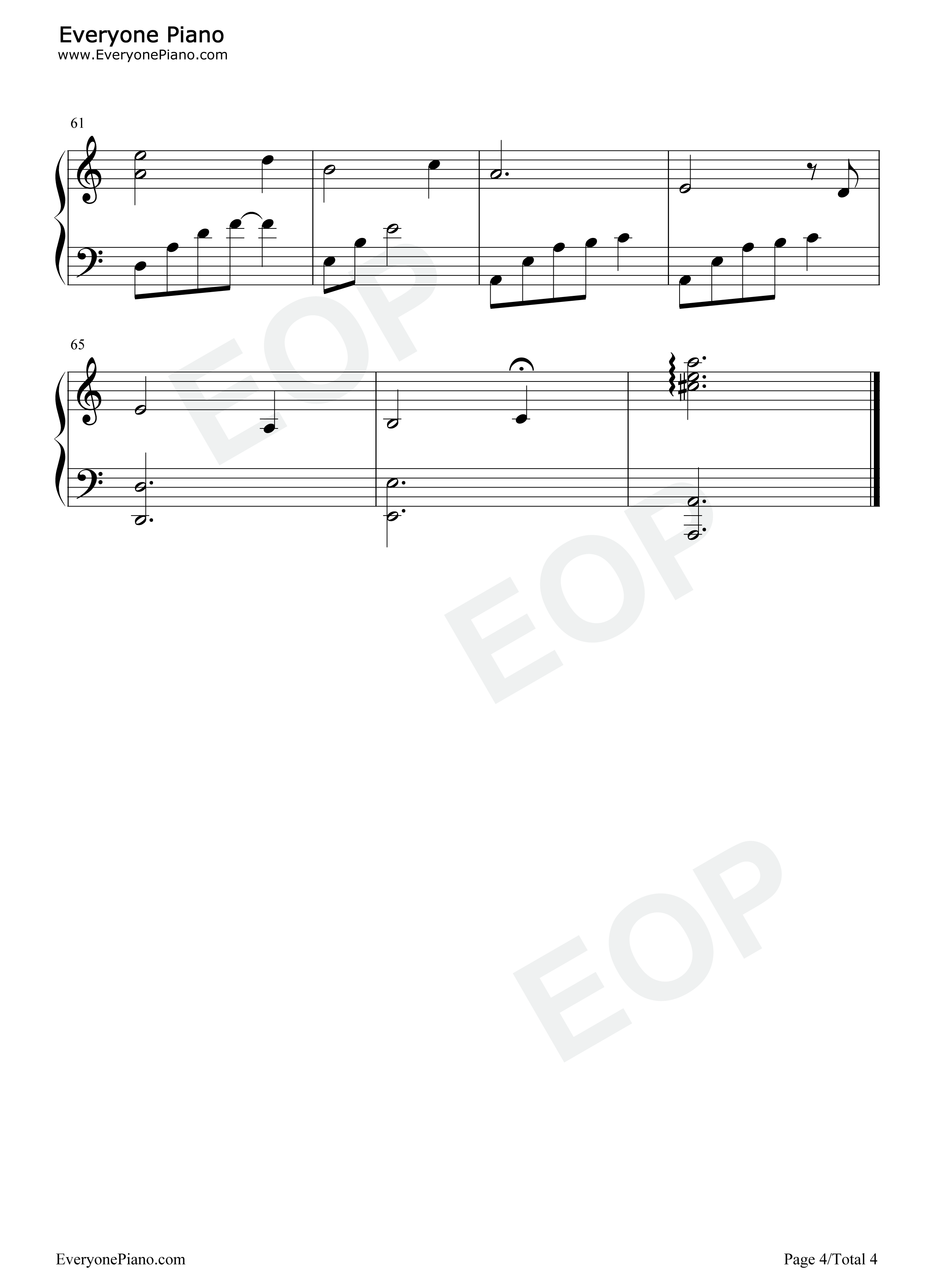 下雨时你会想起谁钢琴谱_石进