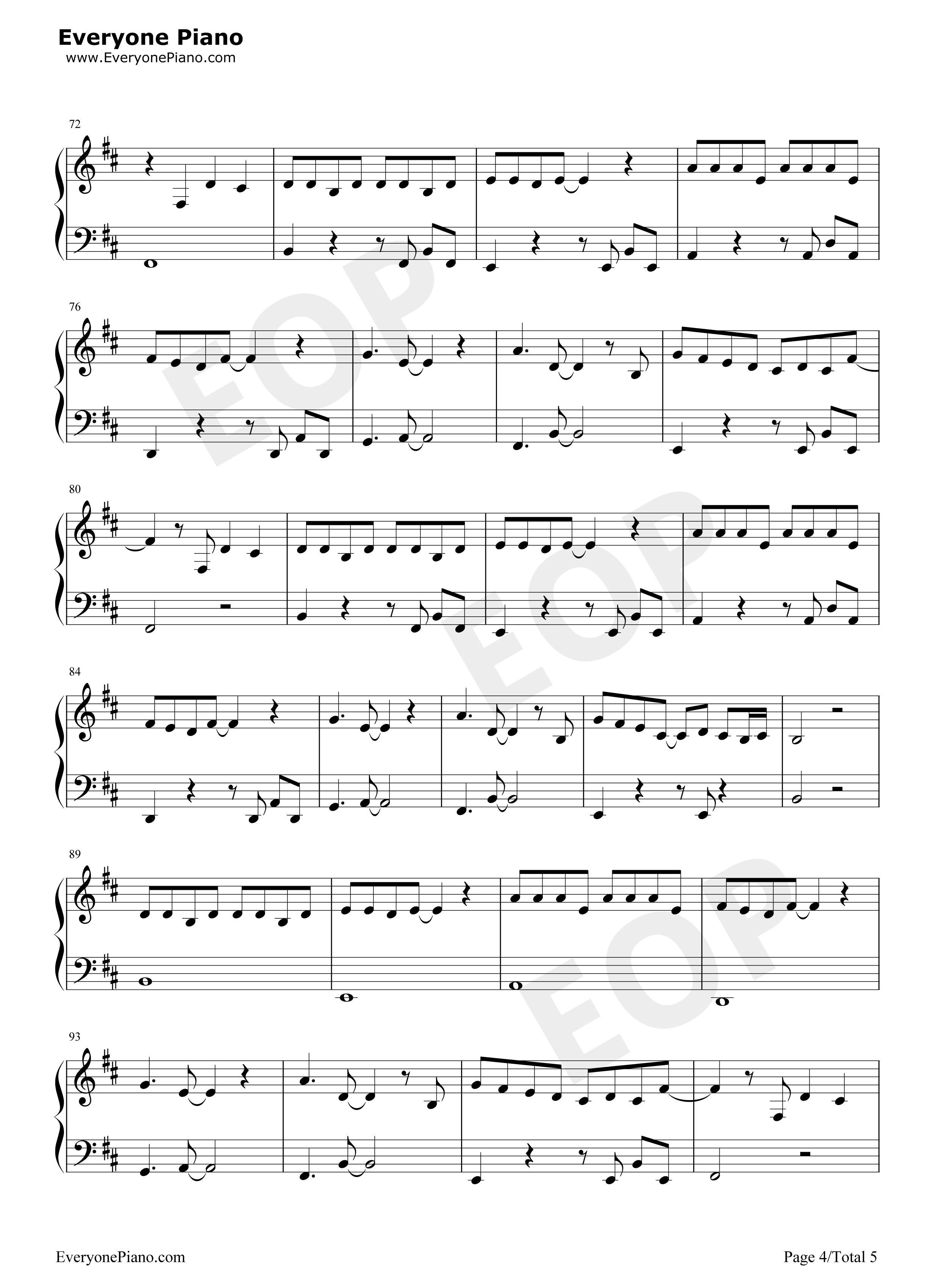 如果寂寞了钢琴谱_郑晓填