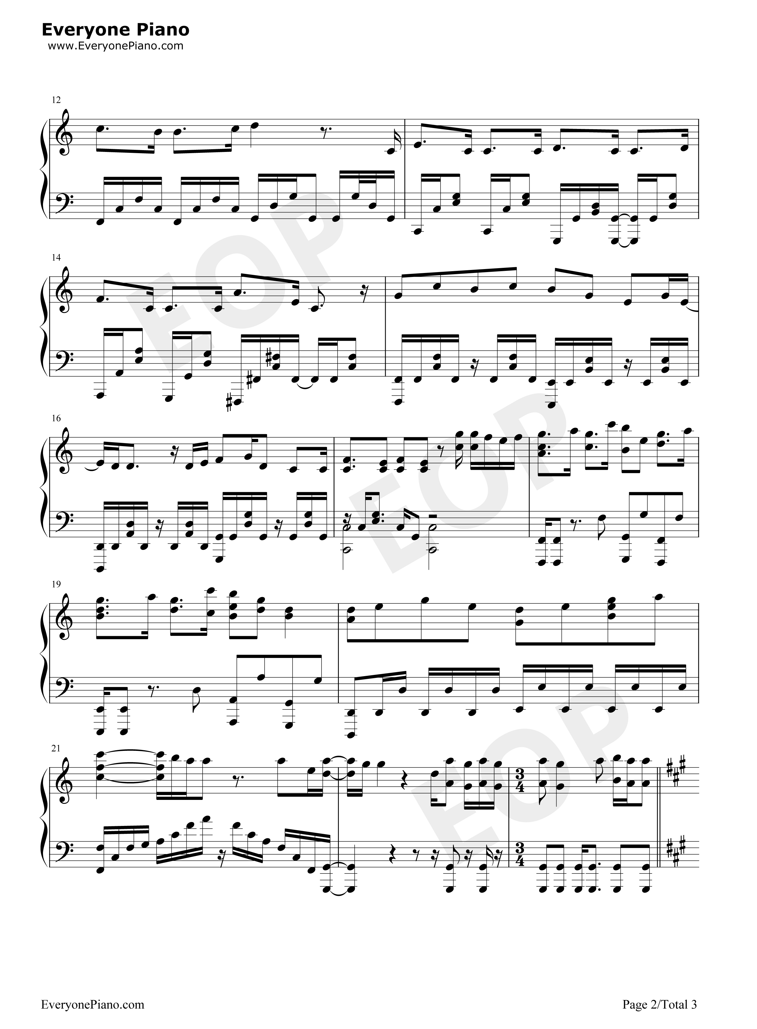 360°星のオーケストラ钢琴谱_petit_milady