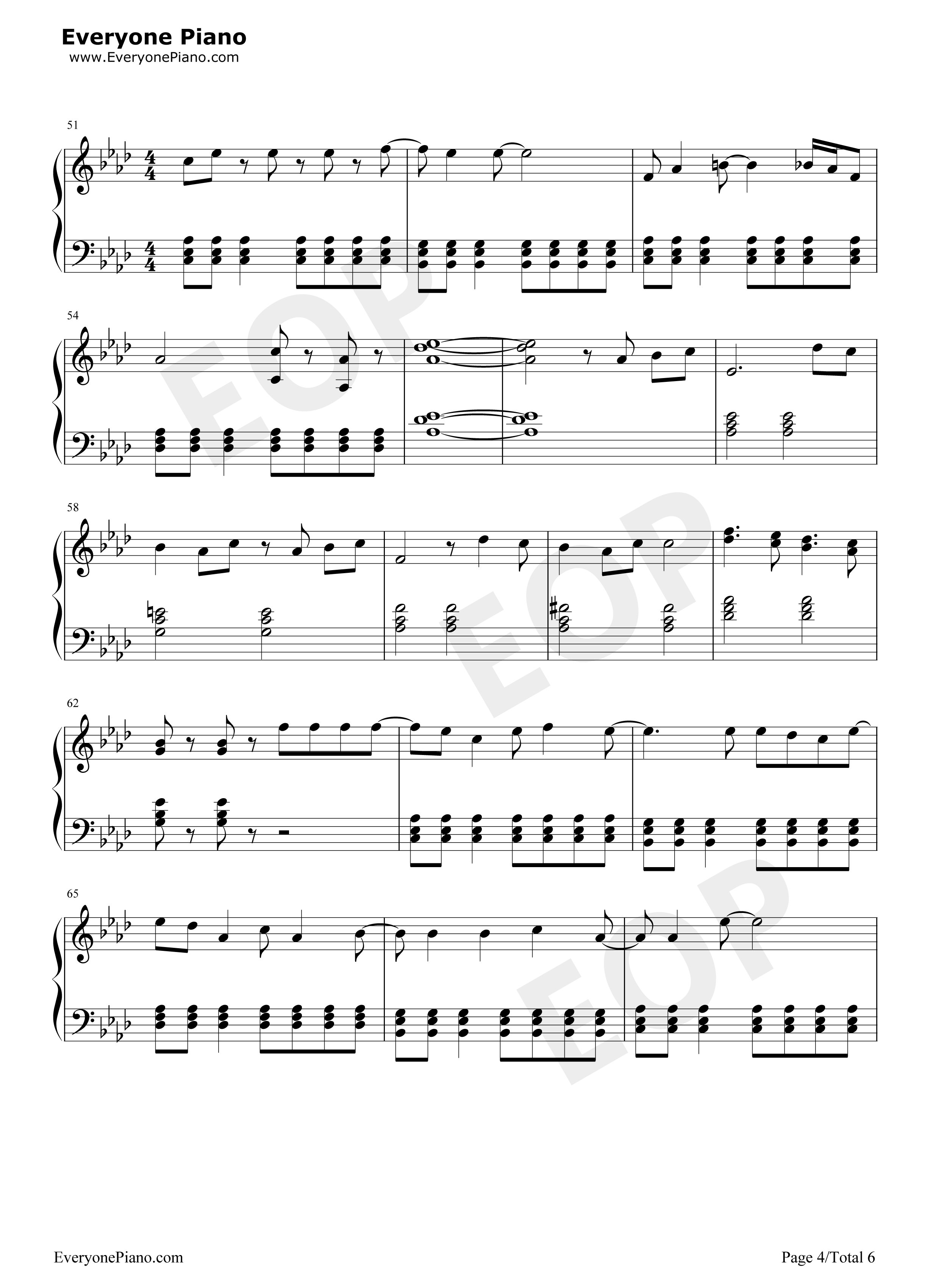 Hooked_on_a_Feeling钢琴谱_Blue_Swede