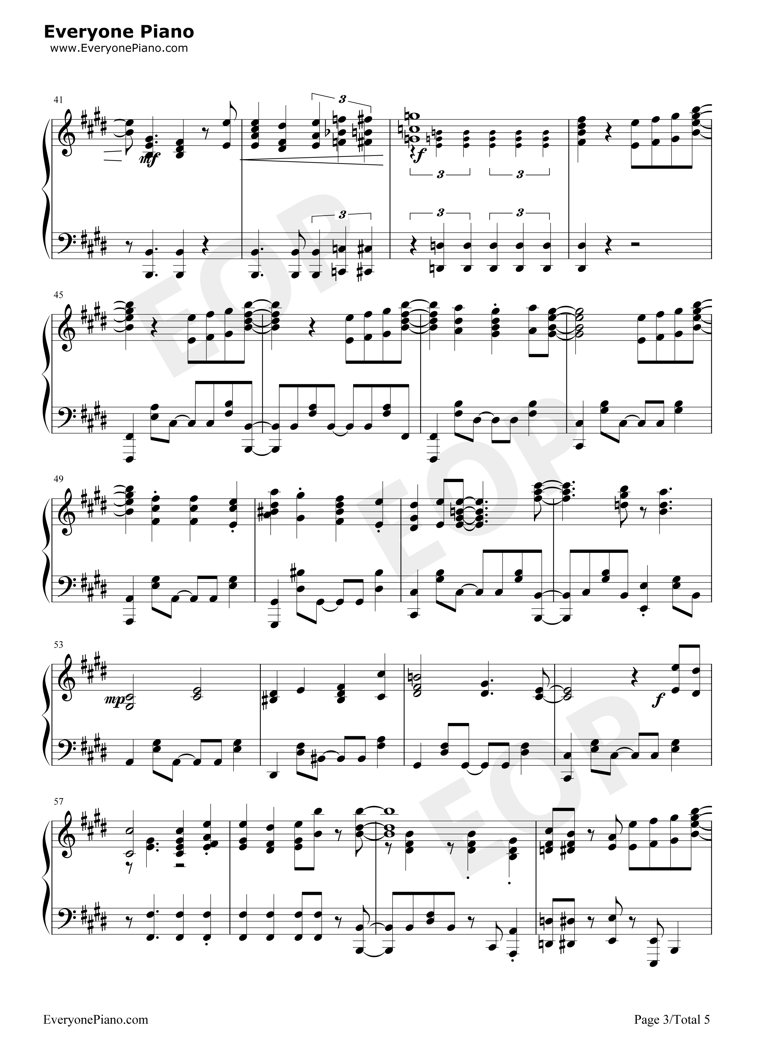 Bitter_Sweet_Harmony钢琴谱_中岛爱