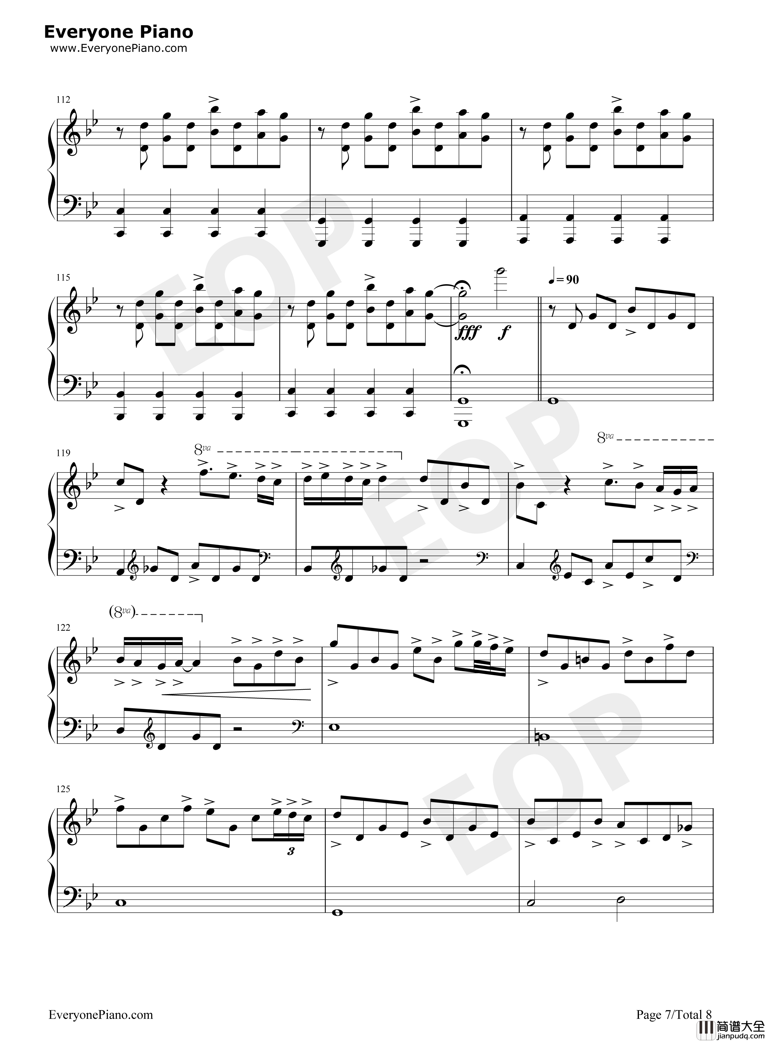 Clubbed_to_Death钢琴谱_Rob_Dougan