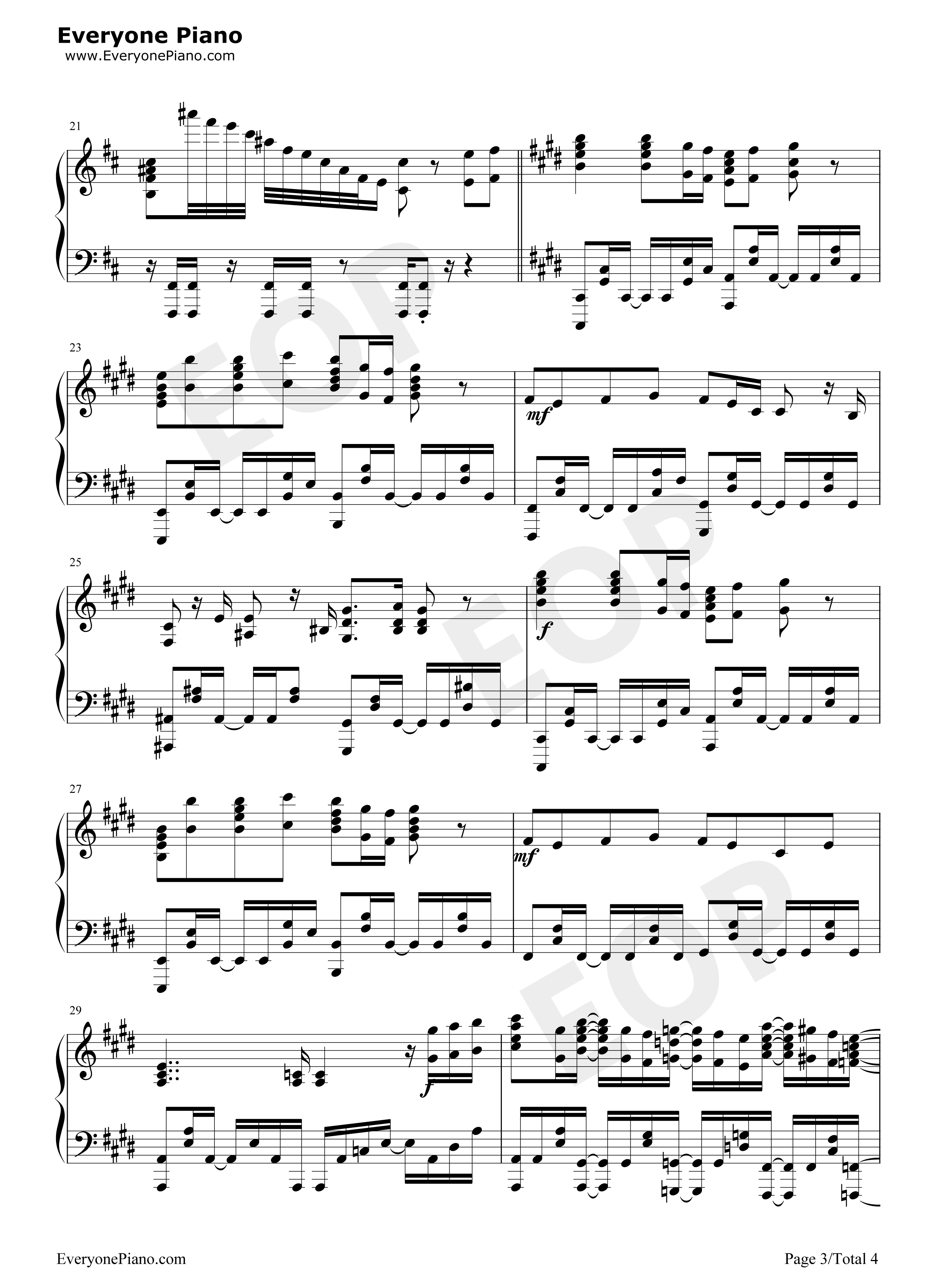 Vital钢琴谱_远藤正明