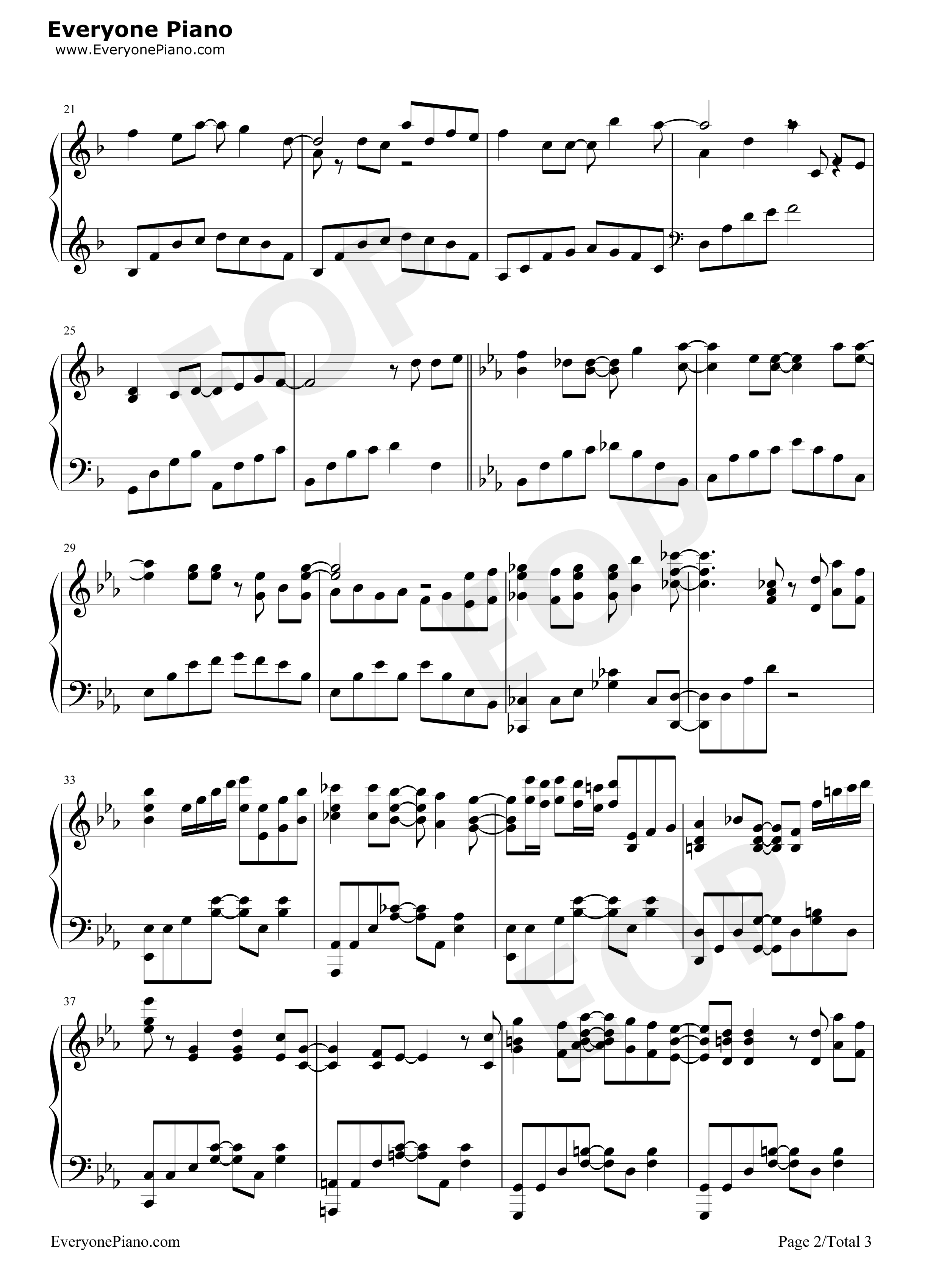 革命前夜钢琴谱_井口裕香