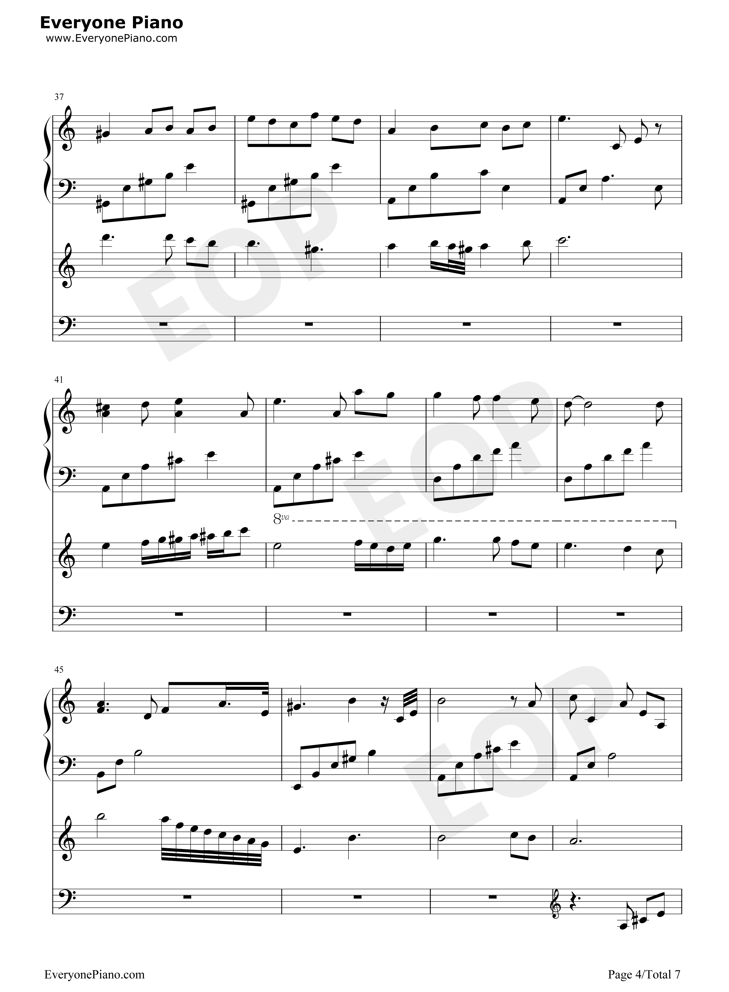 隐没的天使钢琴谱_石进