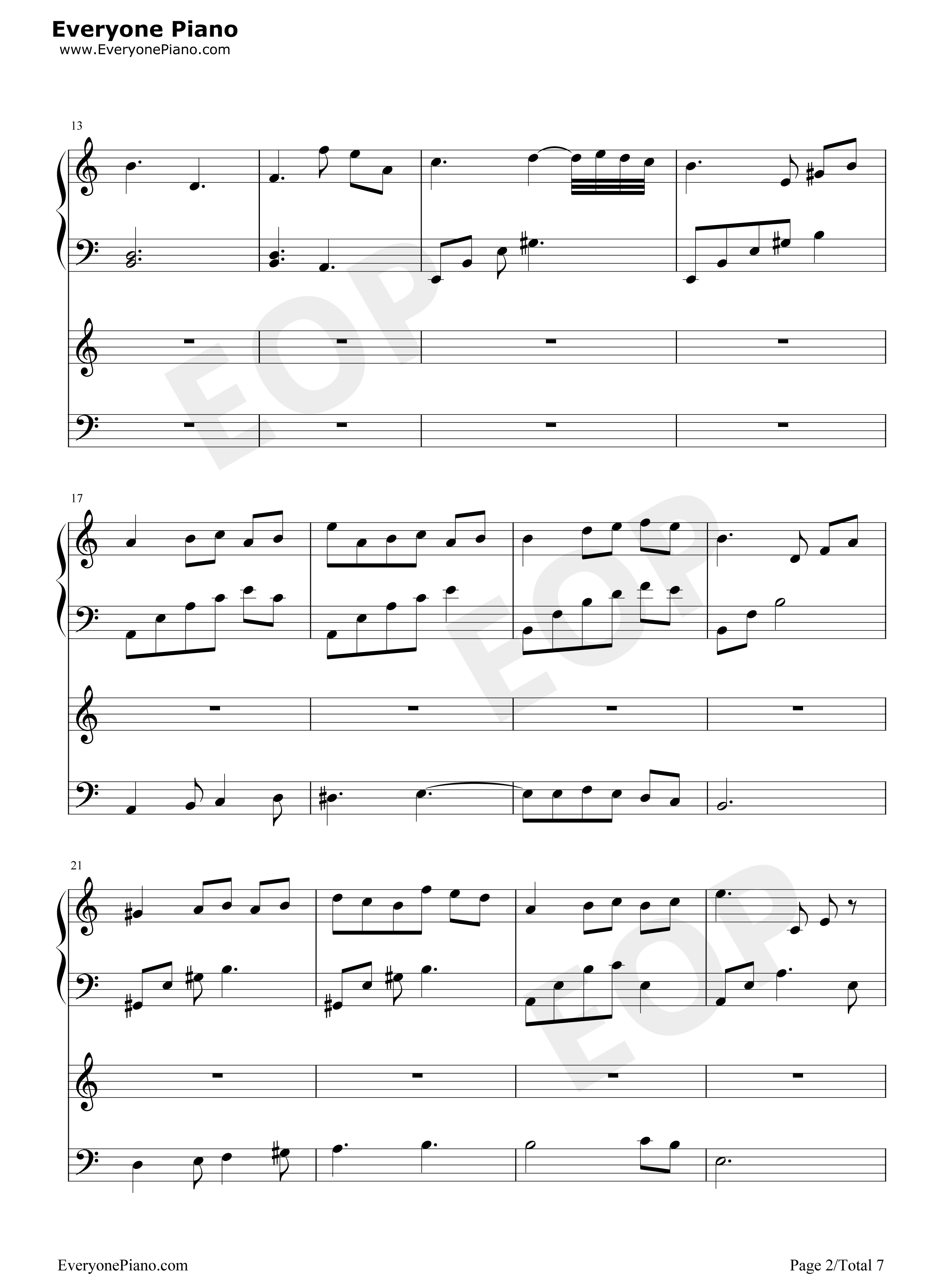 隐没的天使钢琴谱_石进