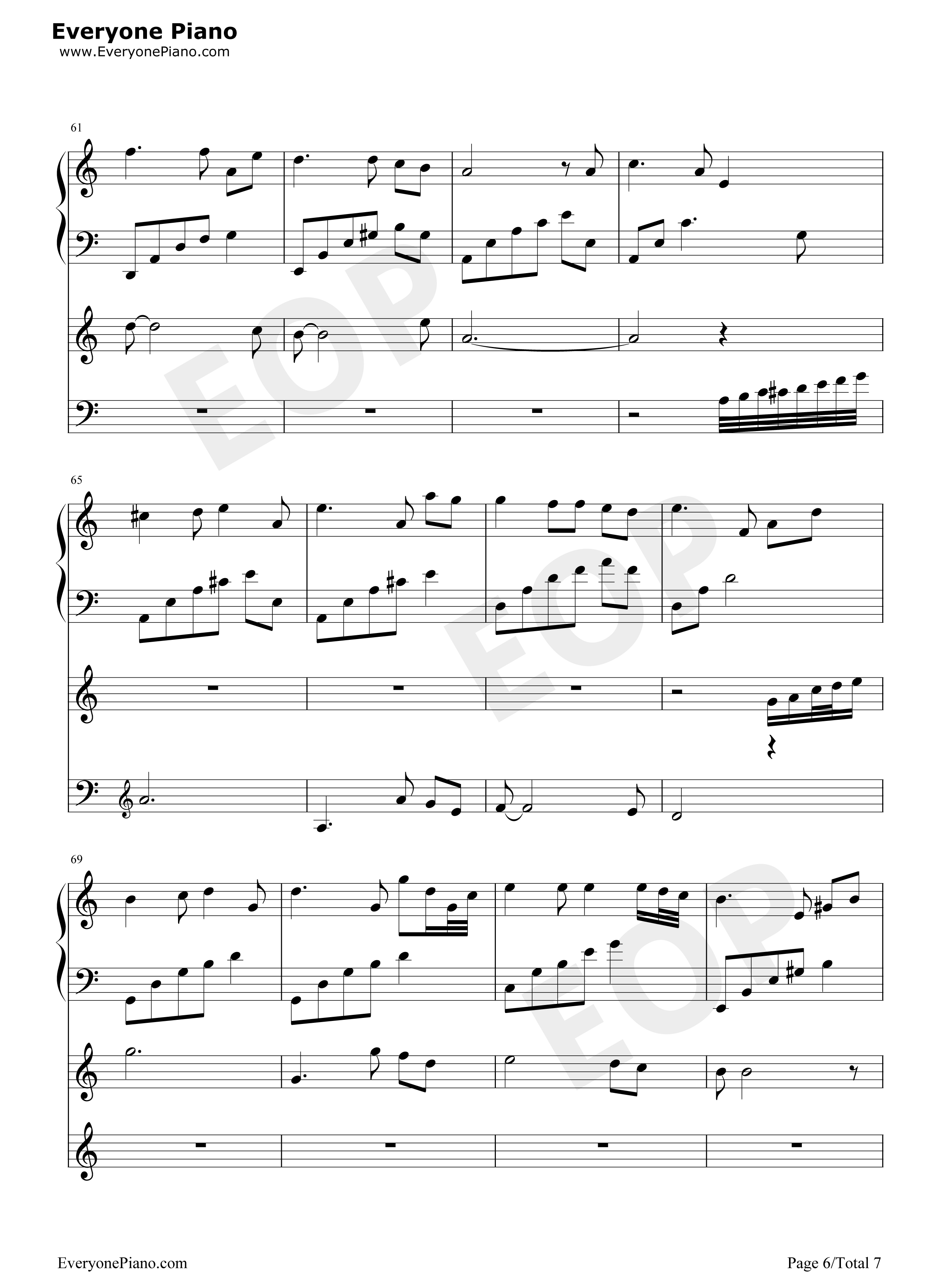 隐没的天使钢琴谱_石进