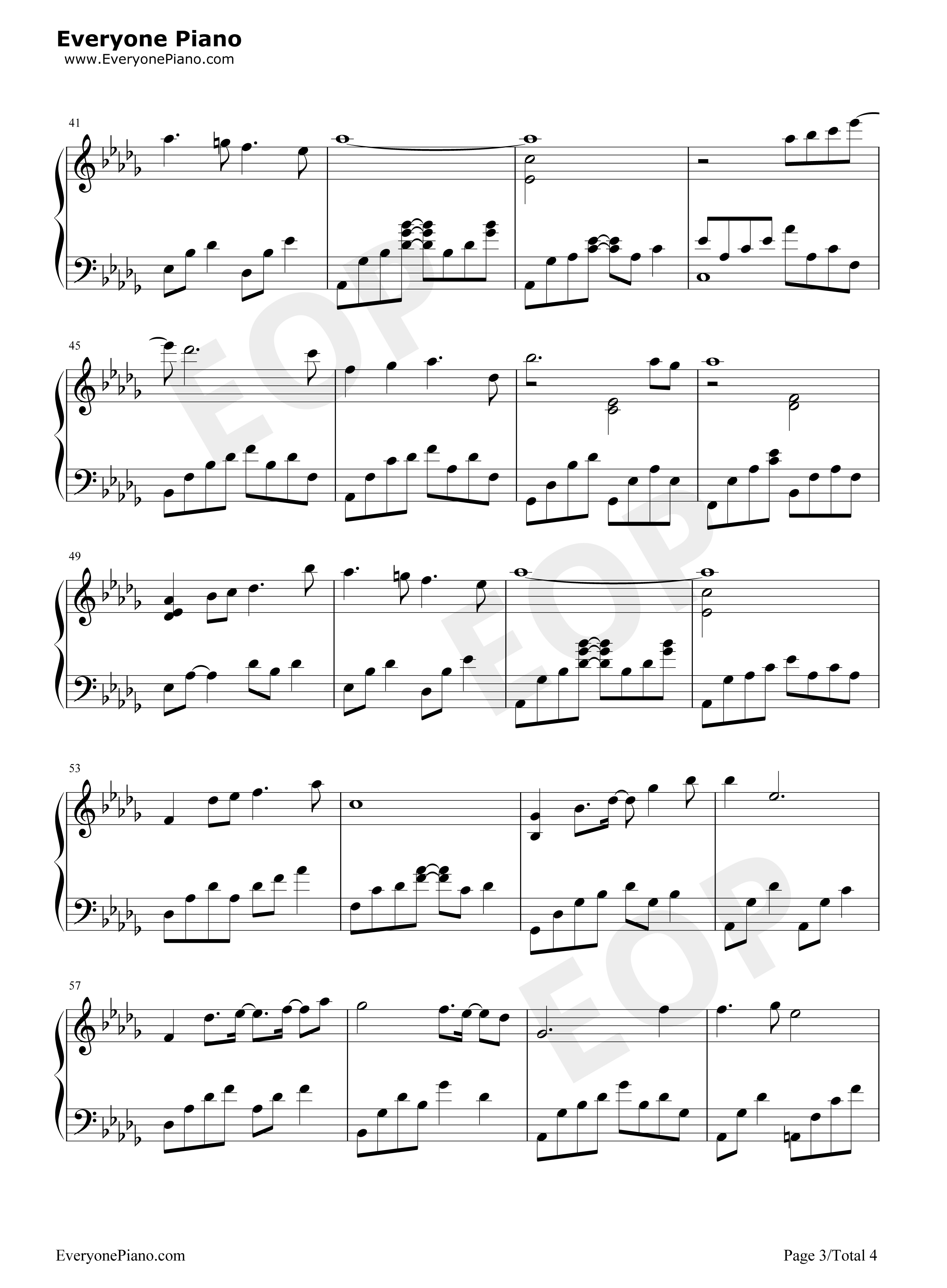 Pastel_Reflections钢琴谱_Kevin_Kern