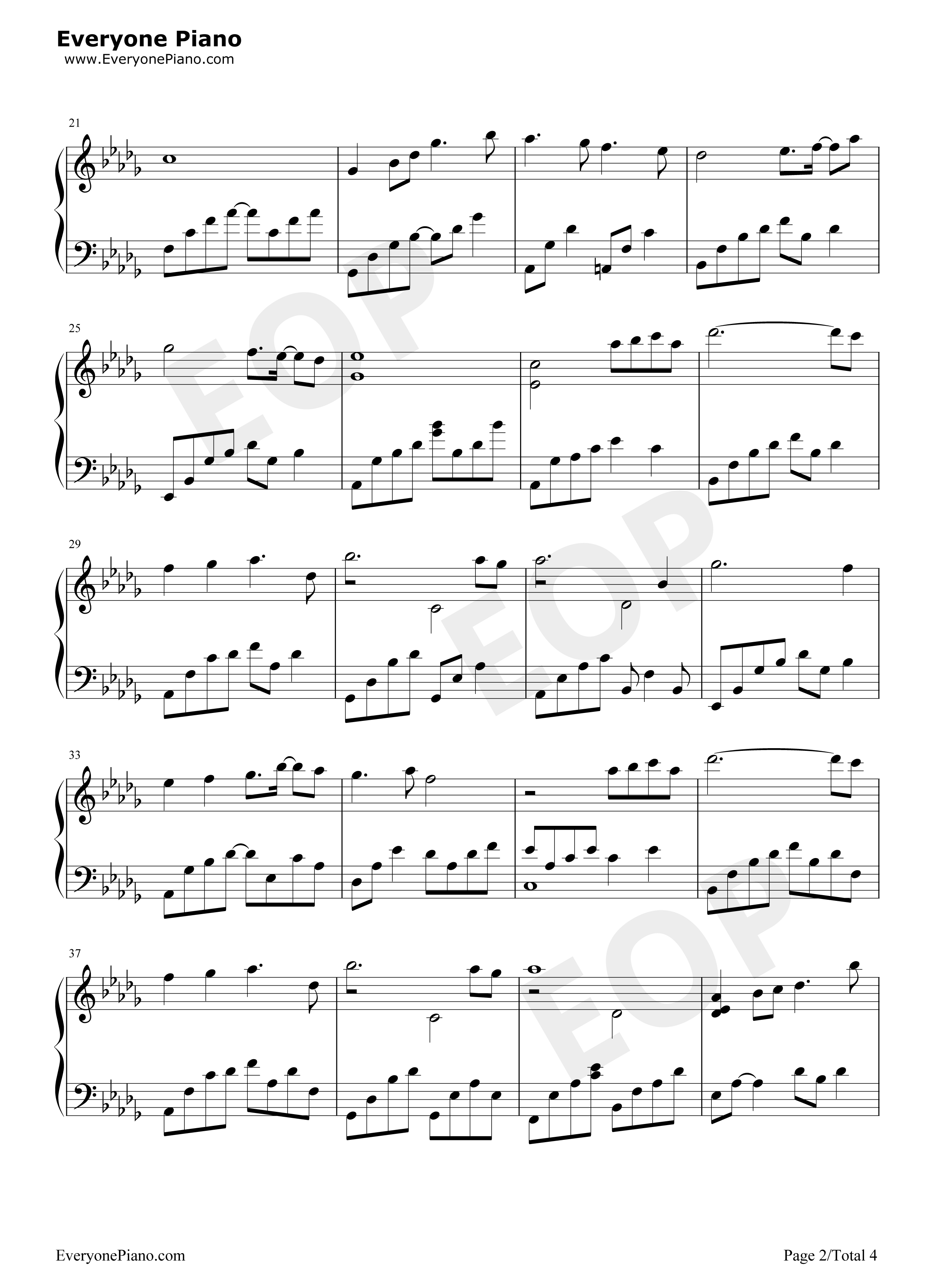 Pastel_Reflections钢琴谱_Kevin_Kern