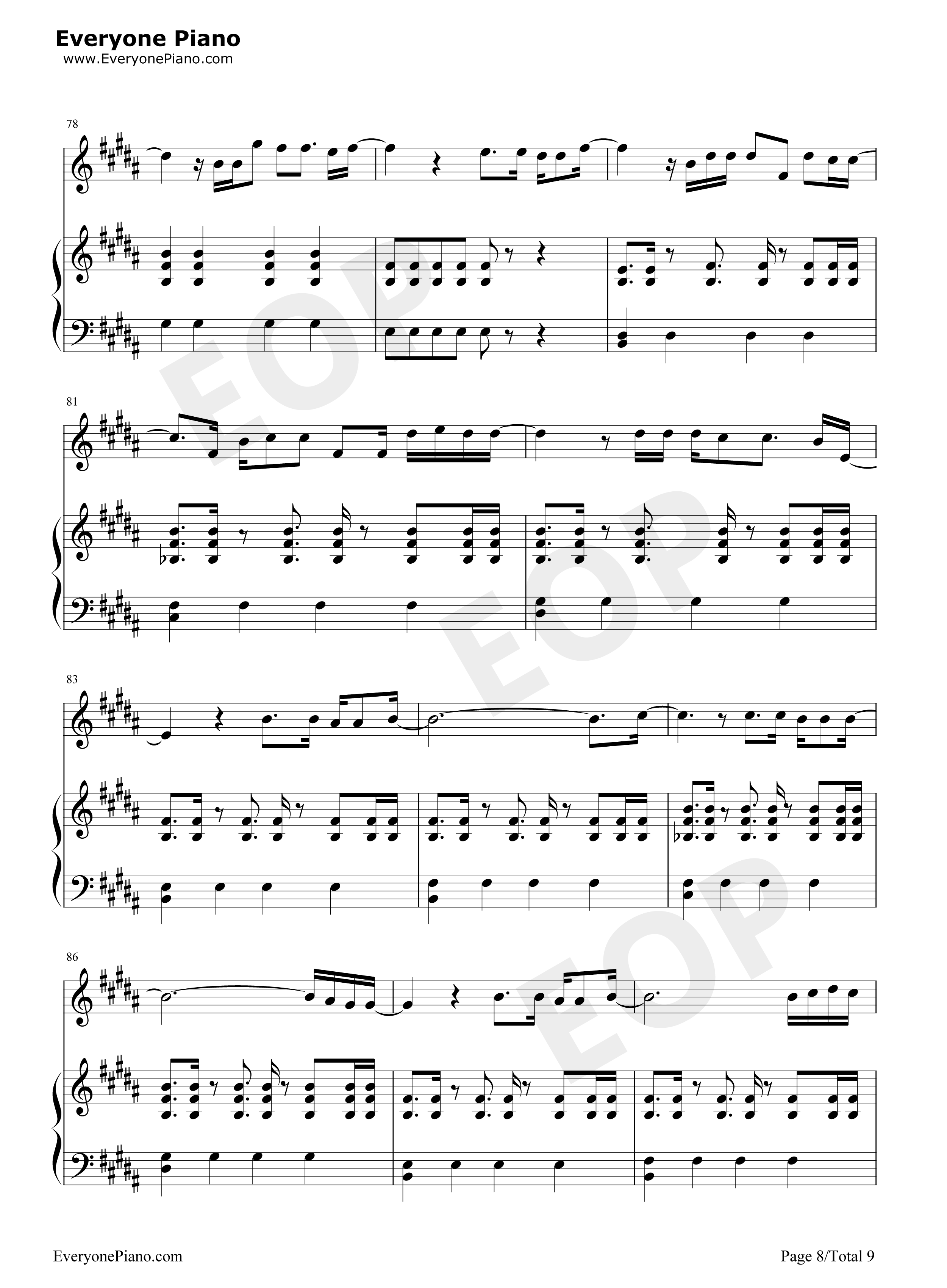 You_Will_Be_Found钢琴谱_Benj_Pasek