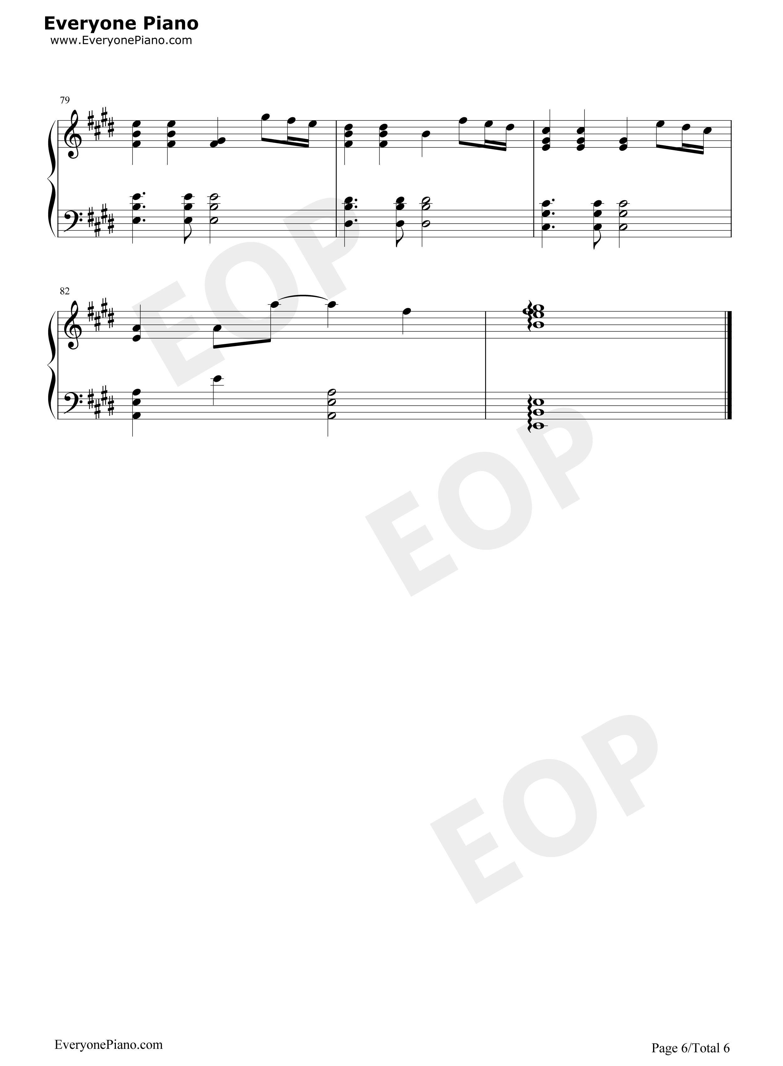 レクイエム钢琴谱_柊奈绪