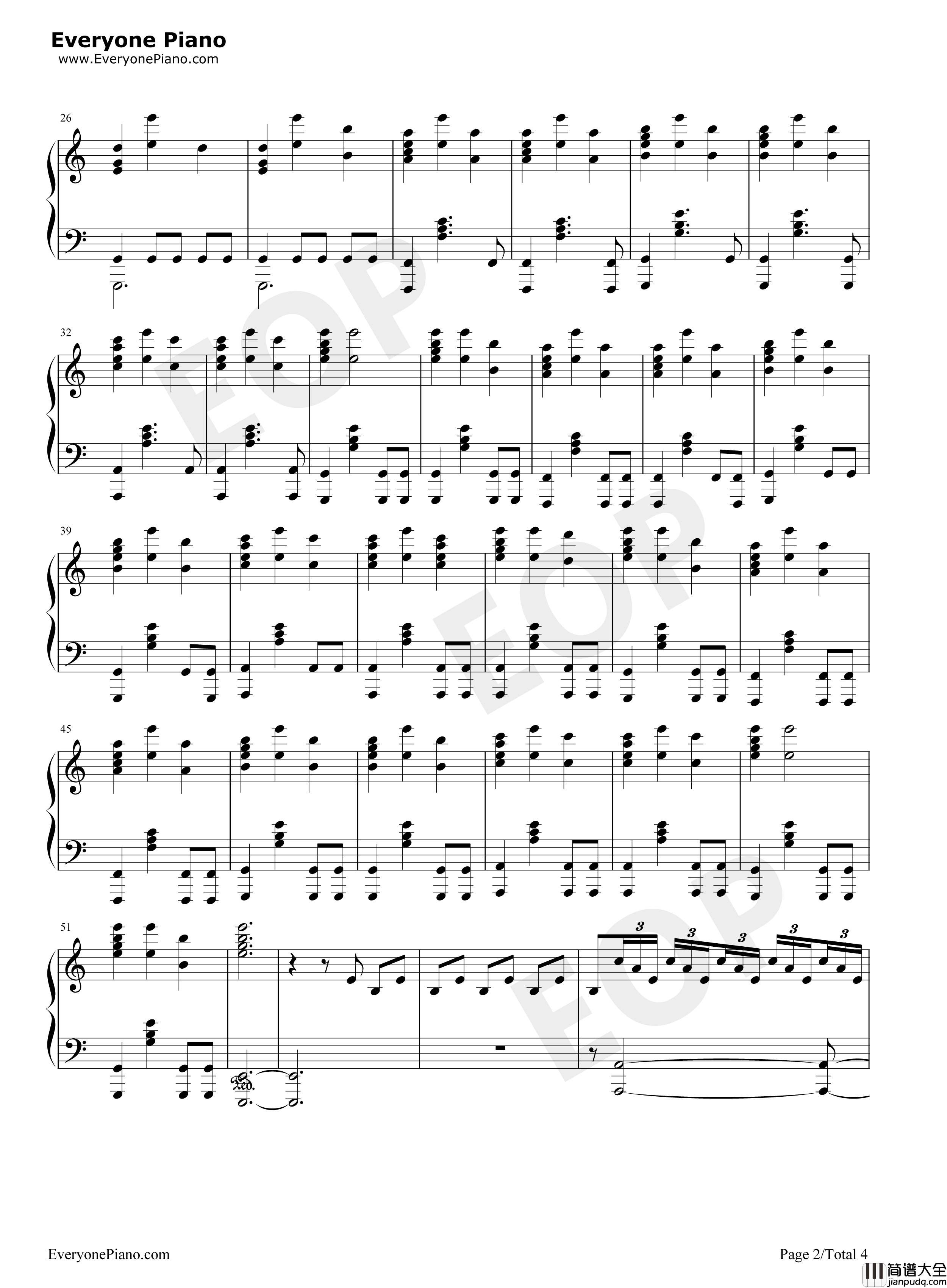 First_Step钢琴谱_Hans_Zimmer