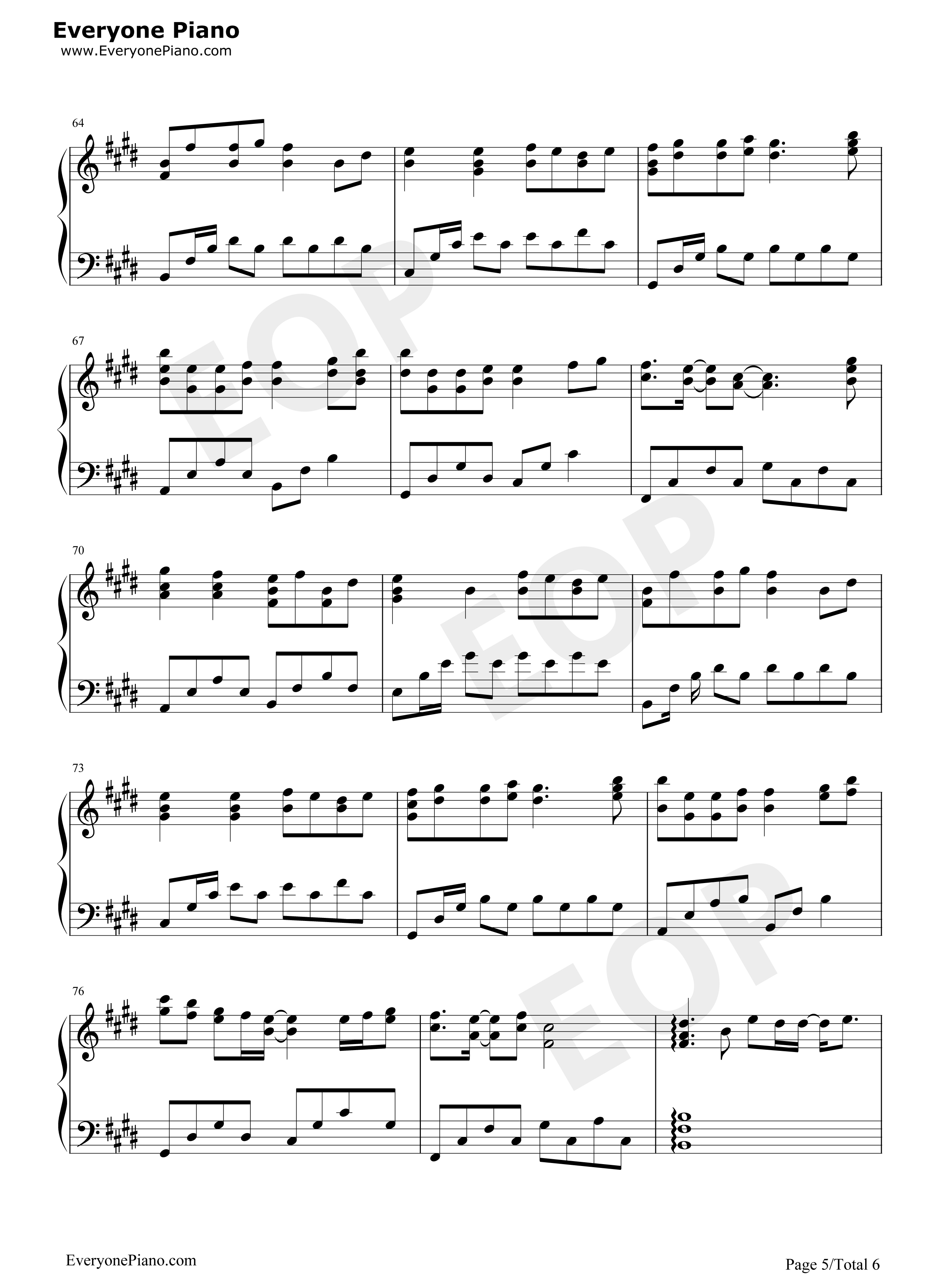 レクイエム钢琴谱_柊奈绪