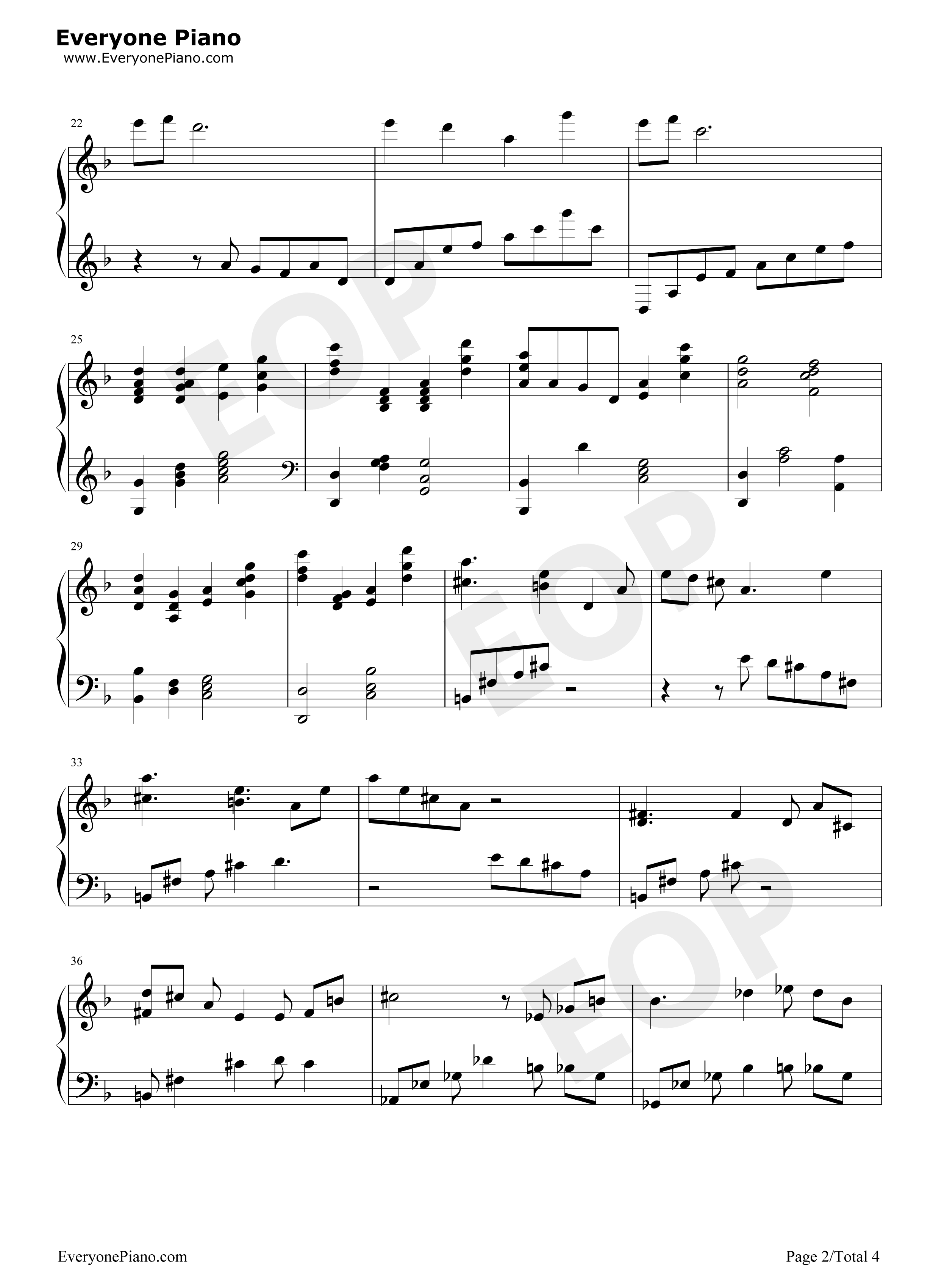 极北の民钢琴谱_浜渦正志