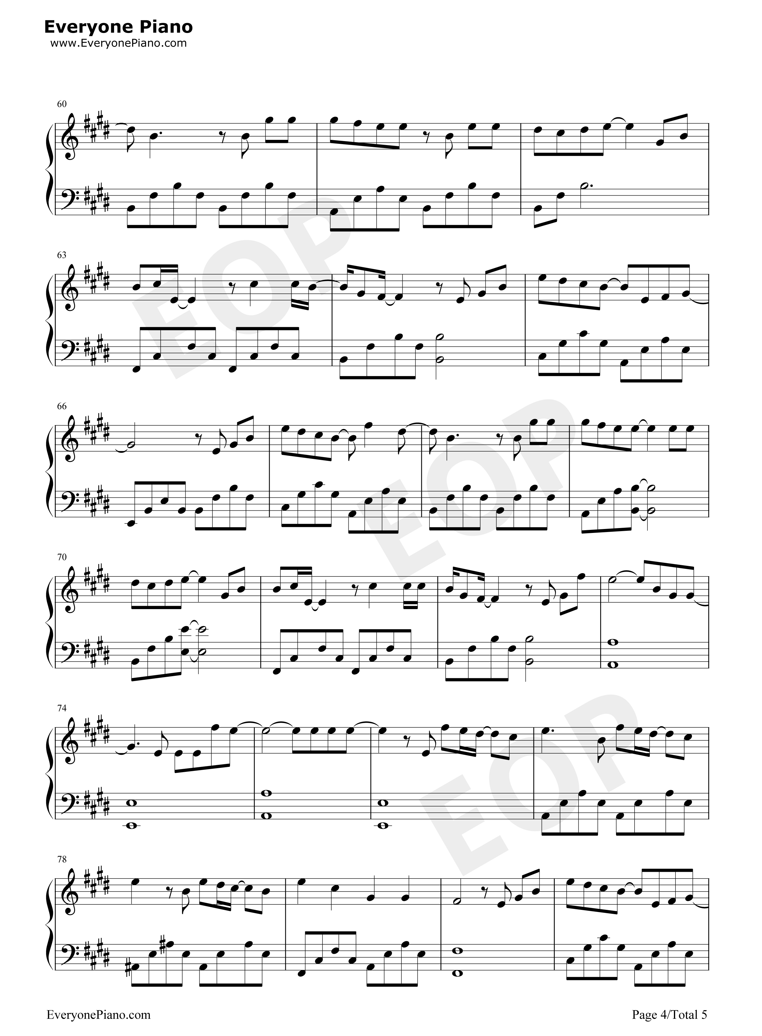 创造回忆钢琴谱_王鹤棣_官鸿_梁靖康_吴希泽