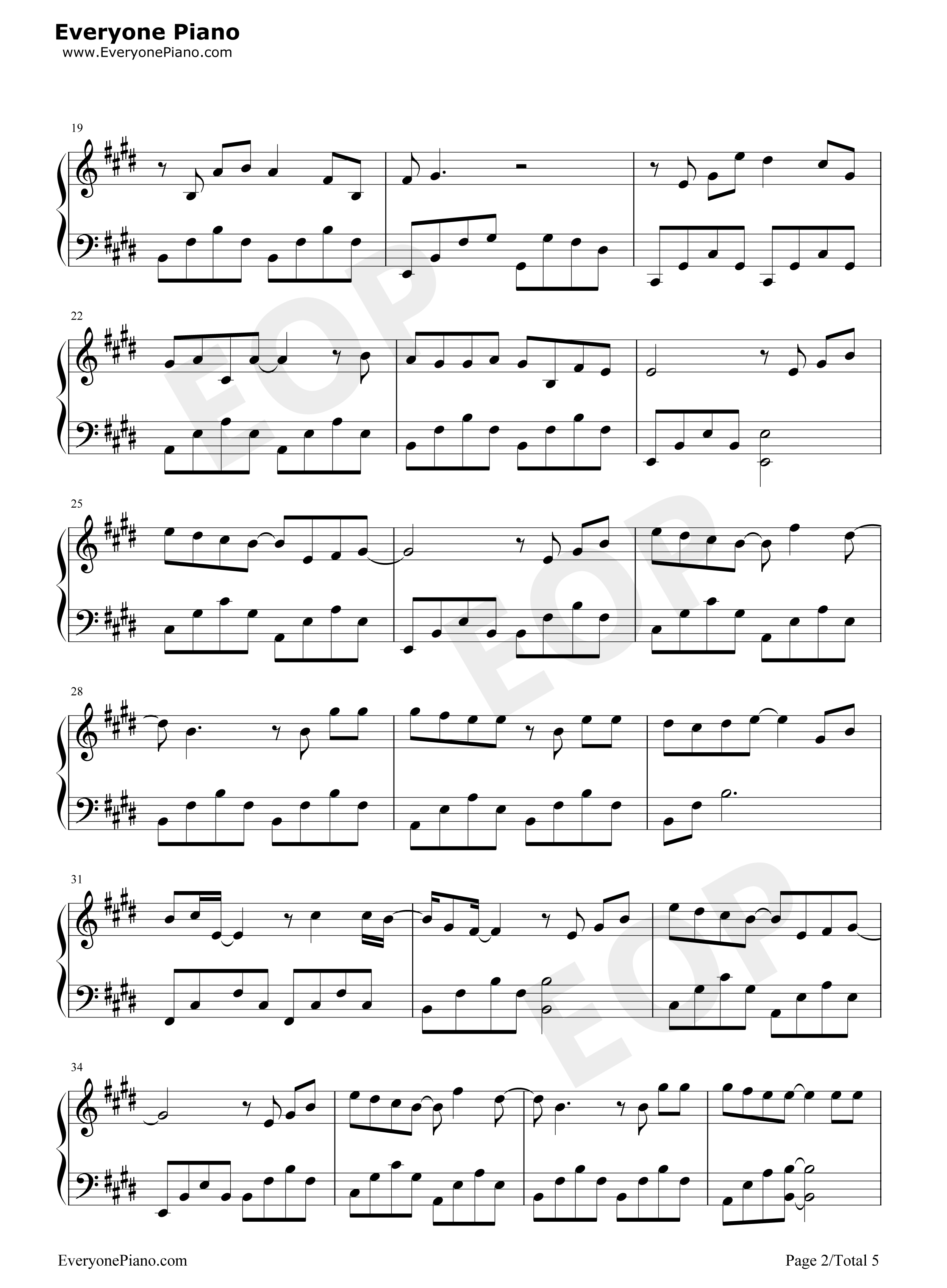 创造回忆钢琴谱_王鹤棣_官鸿_梁靖康_吴希泽