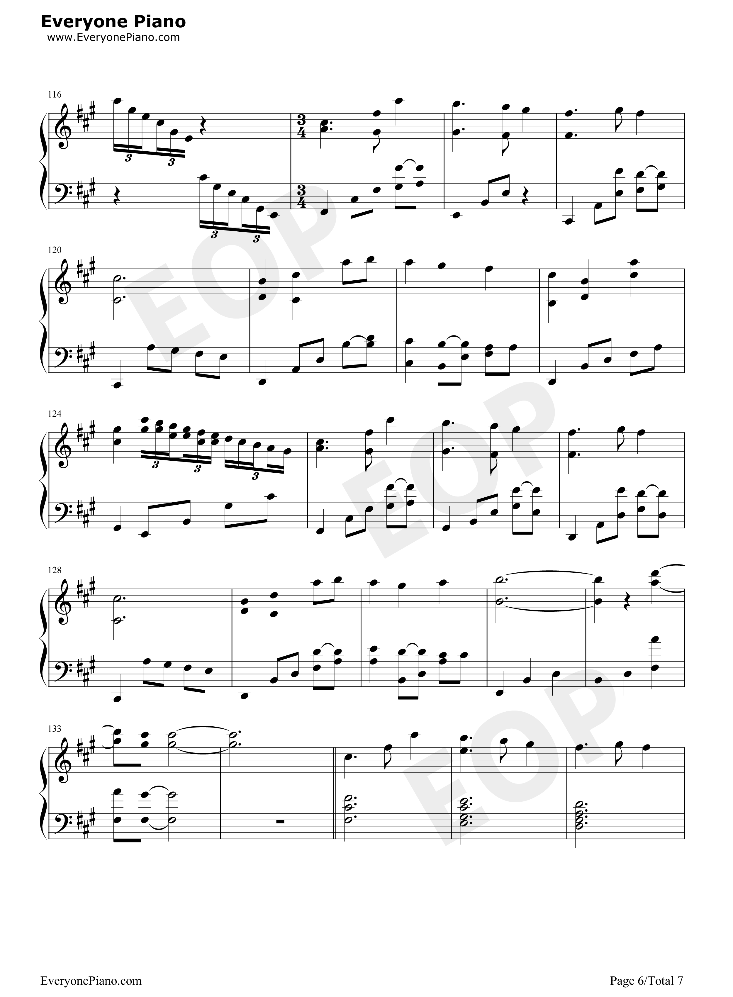 星月钢琴谱_郁可唯_王铮亮