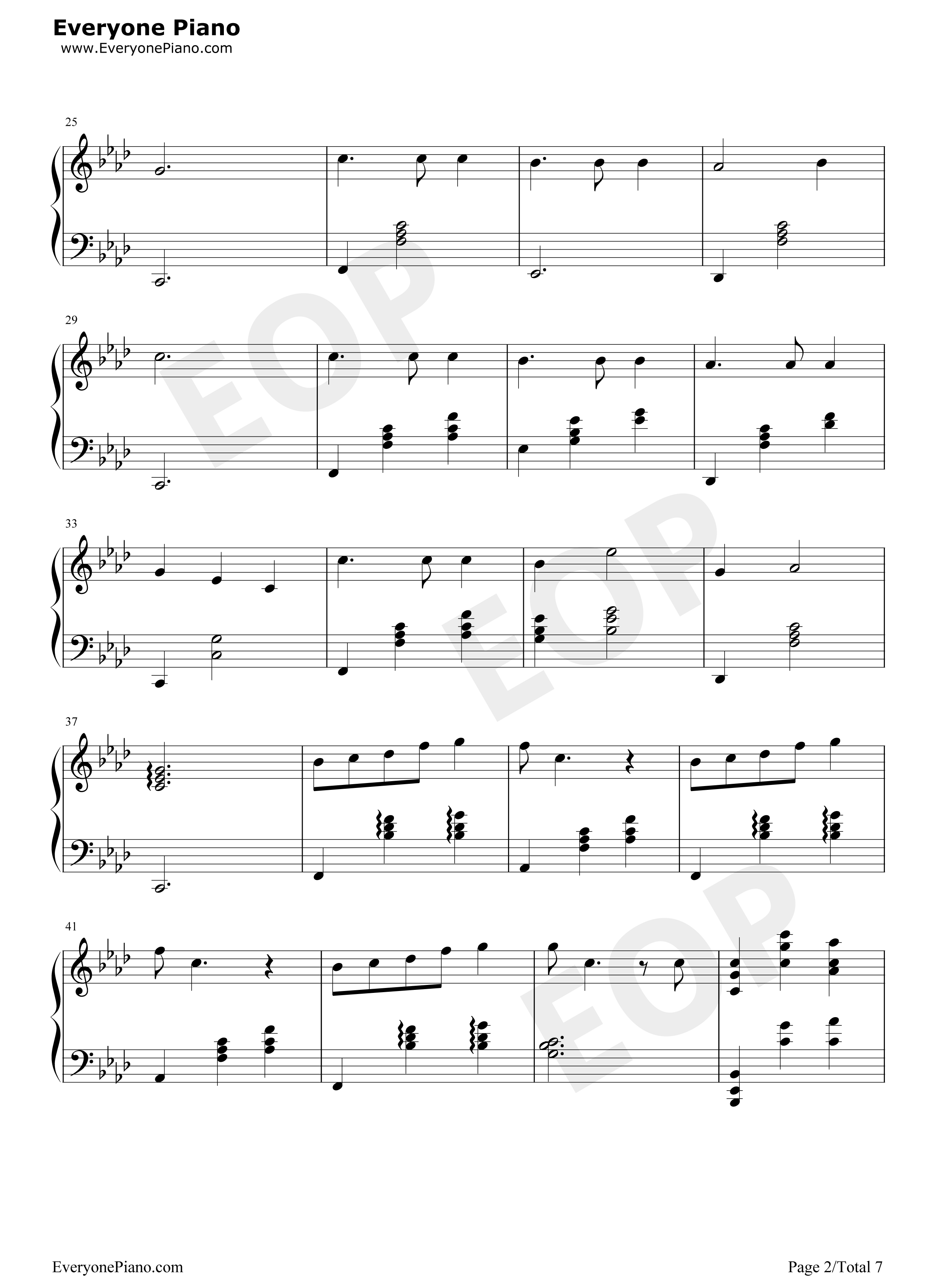 星月钢琴谱_郁可唯_王铮亮