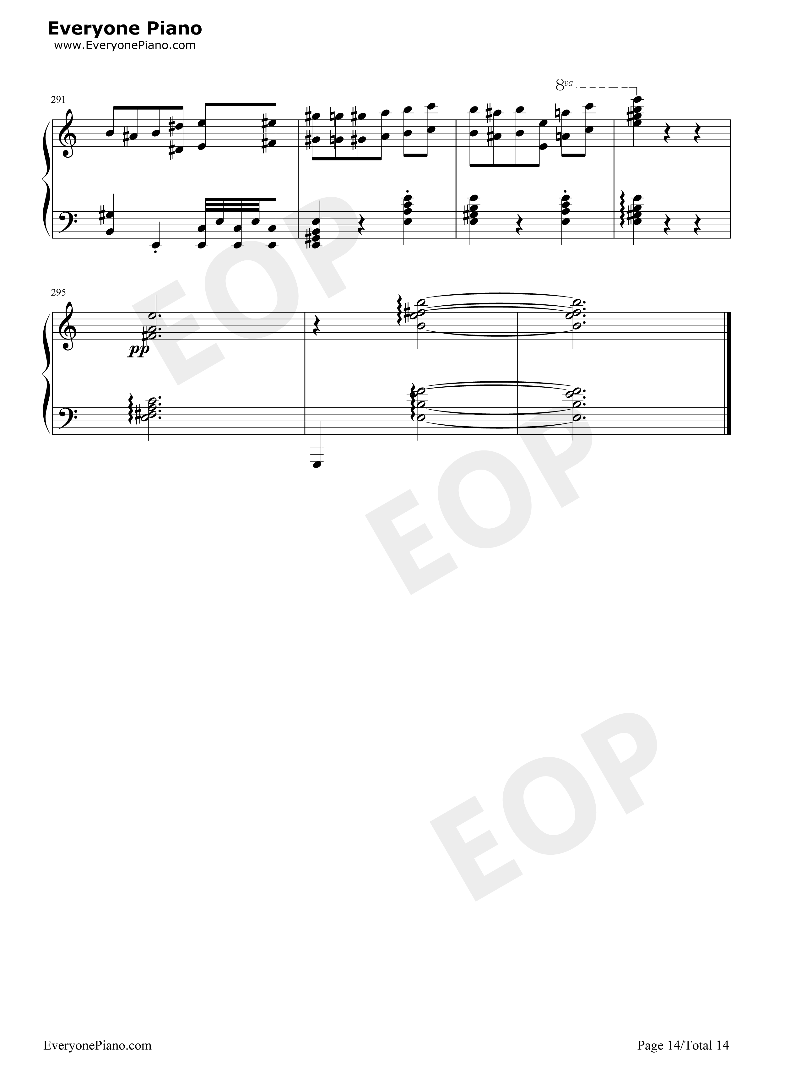 世界の約束钢琴谱_倍赏千惠子