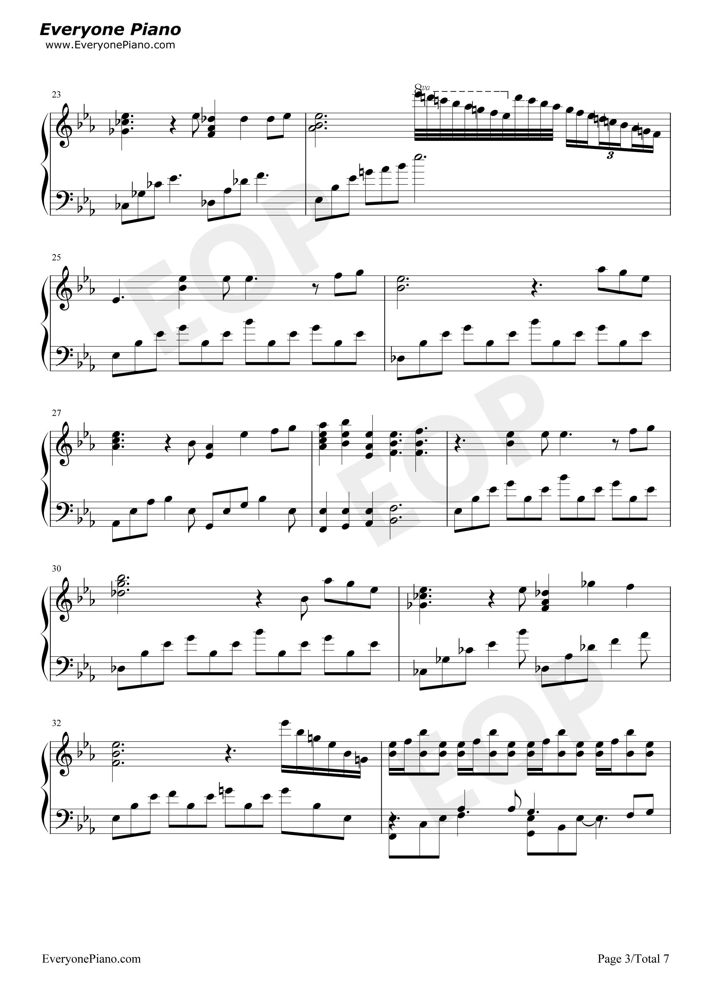 White_White_Snow钢琴谱_末广健一郎