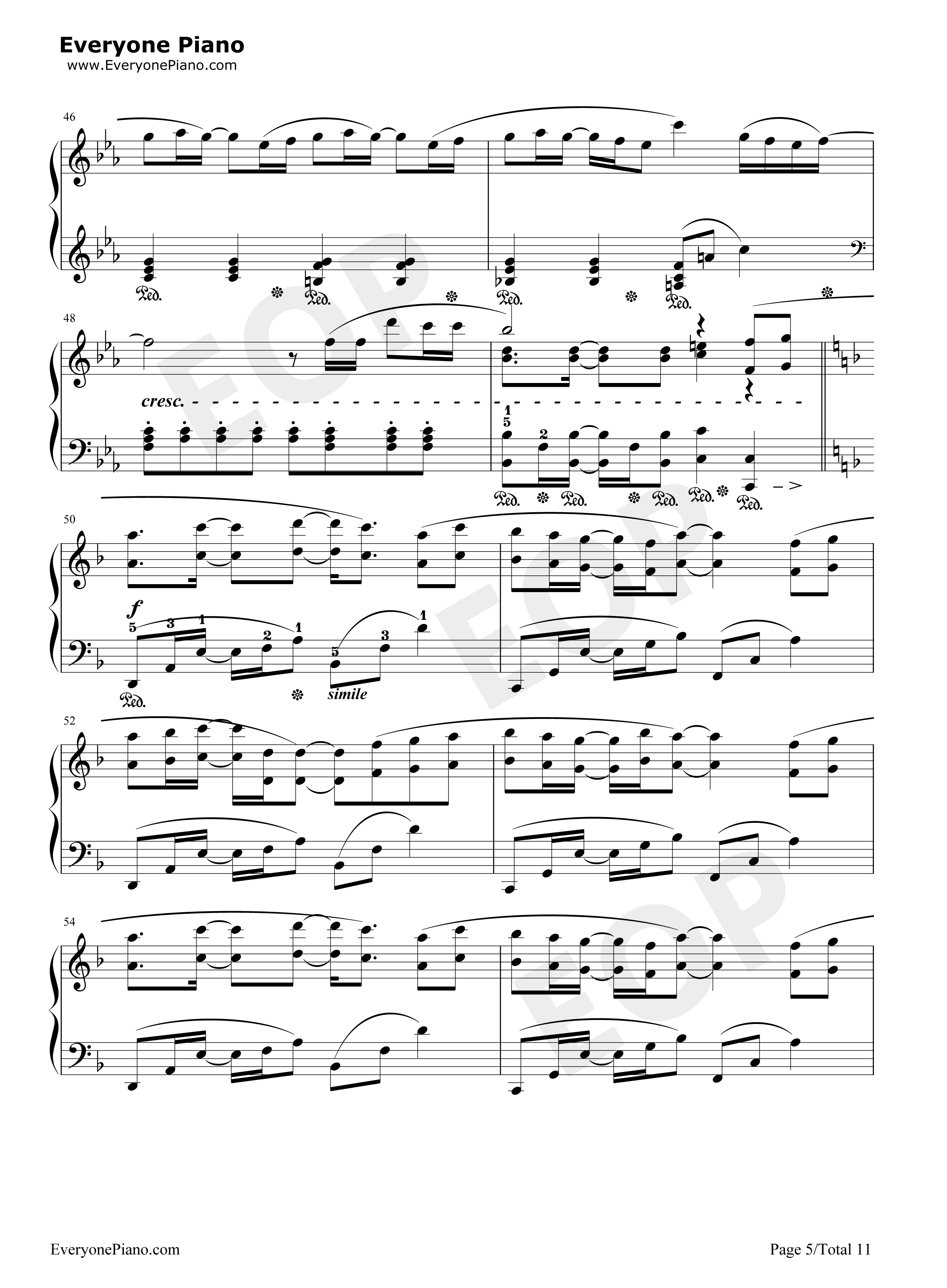 Connecting钢琴谱_初音ミク_鏡音レン