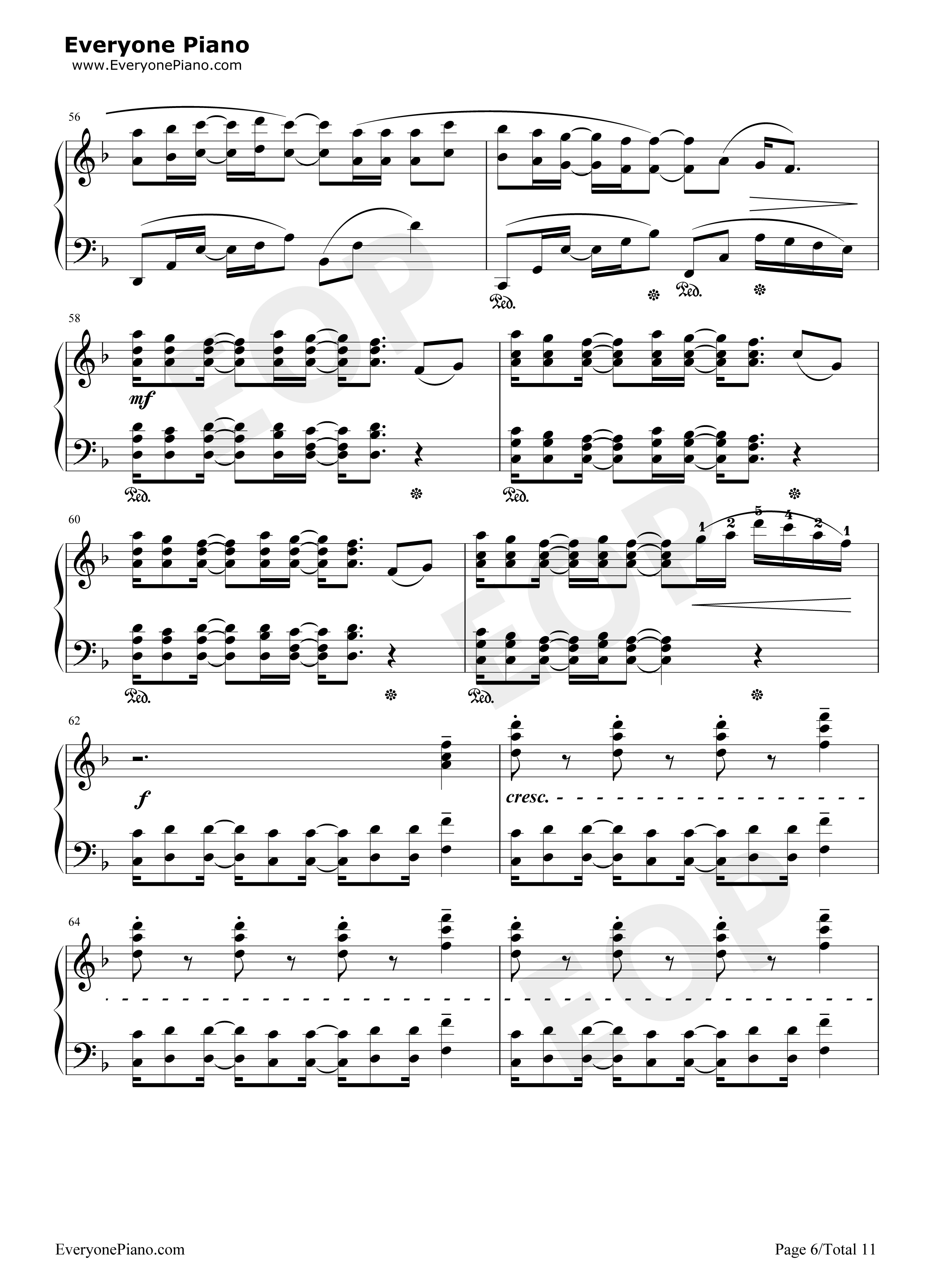 Connecting钢琴谱_初音ミク_鏡音レン