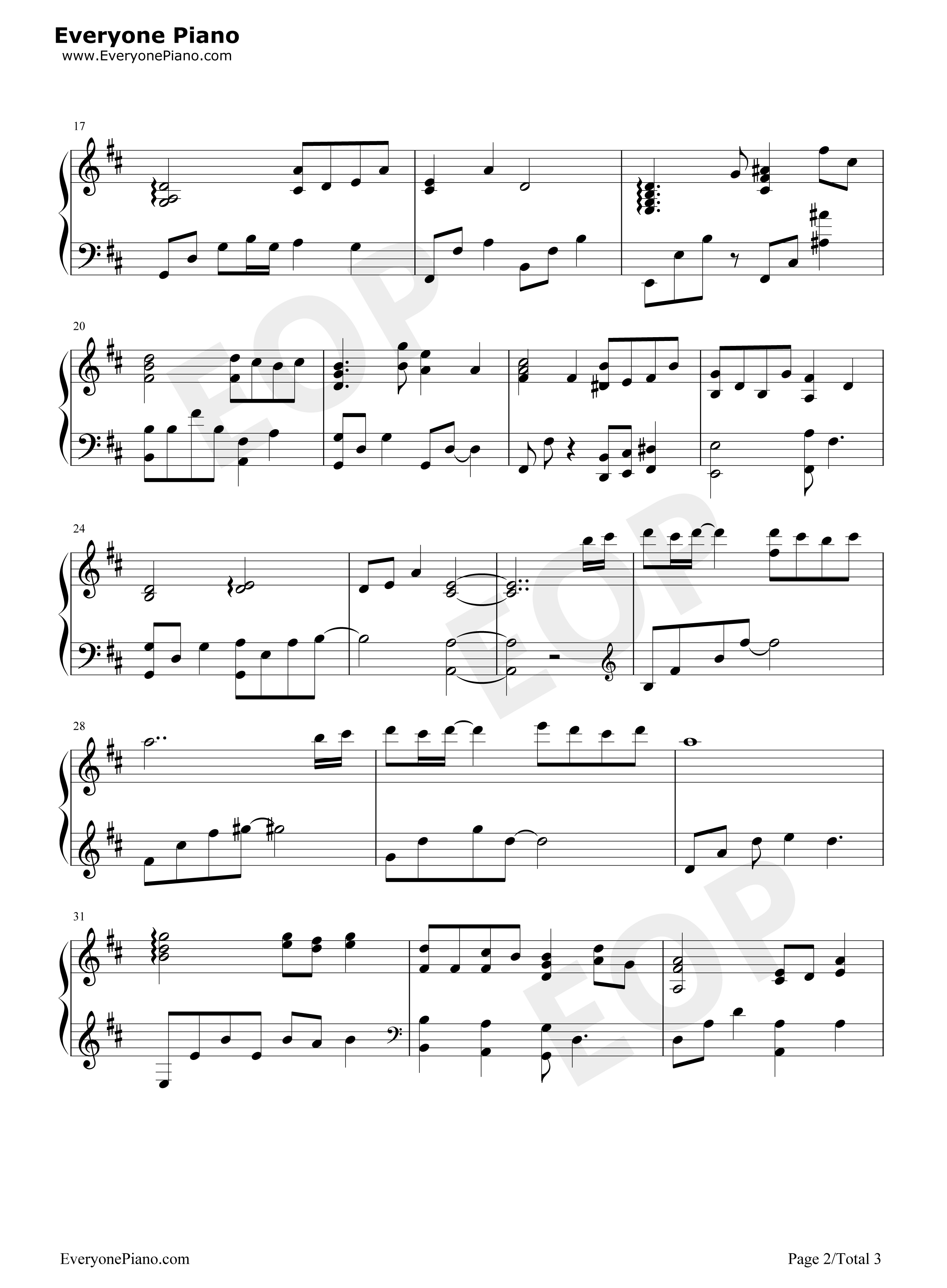 涙のテーマ钢琴谱_柿岛伸次