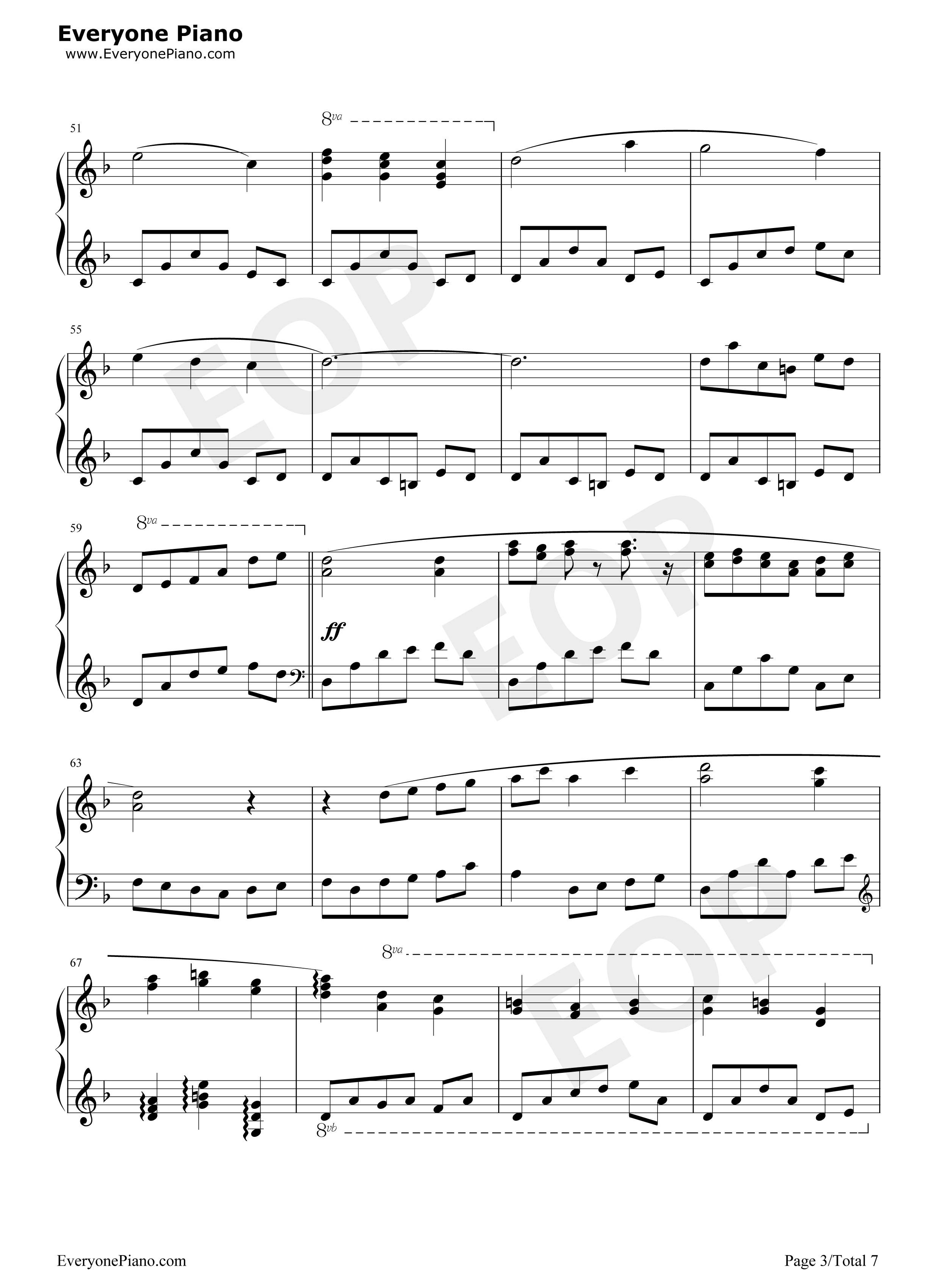 Scarborough_Fair钢琴谱_莎拉·布莱曼__Sarah_Brightman