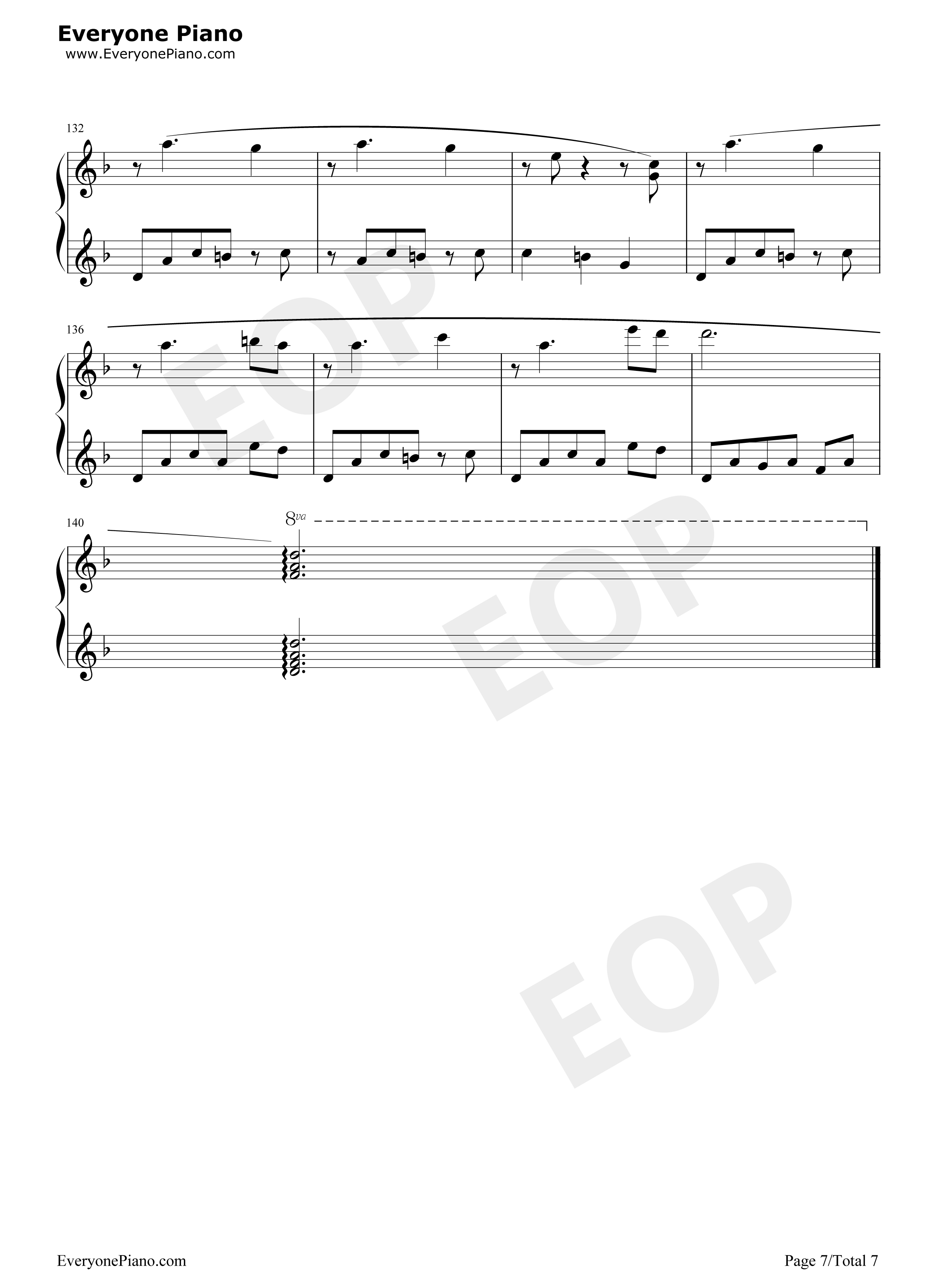 Scarborough_Fair钢琴谱_莎拉·布莱曼__Sarah_Brightman