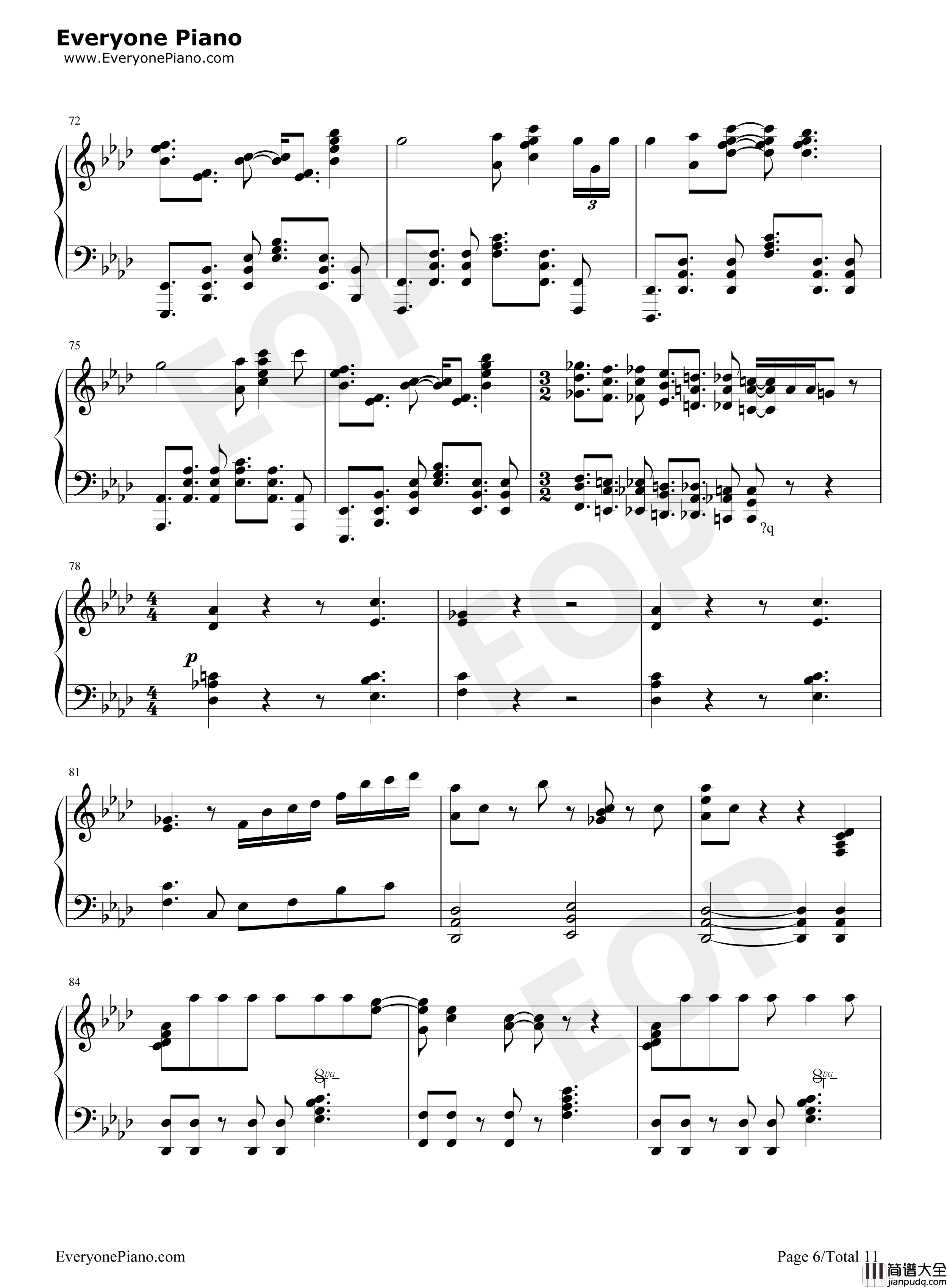 Katharsis钢琴谱_TK_from_凛冽时雨