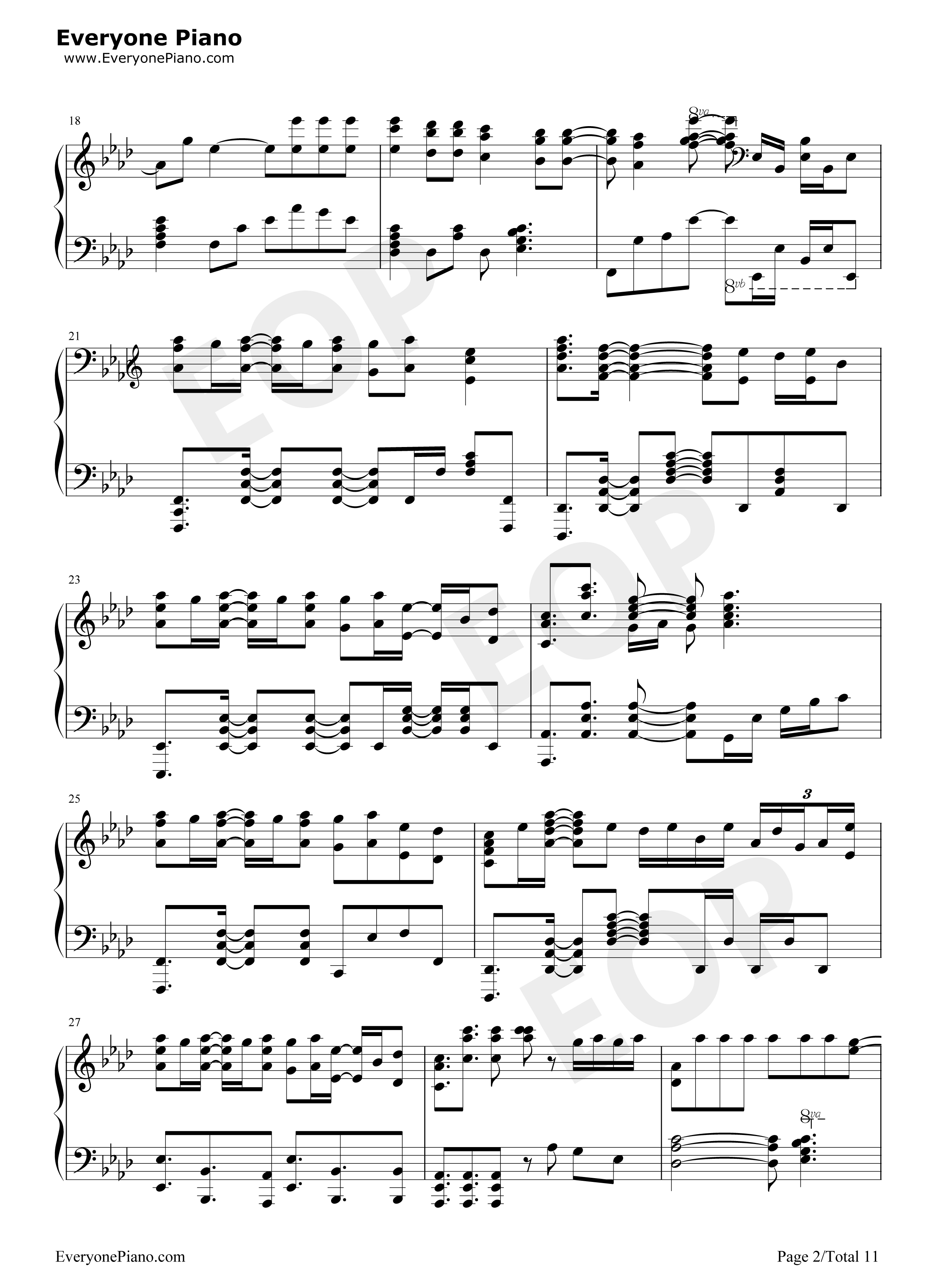 Katharsis钢琴谱_TK_from_凛冽时雨