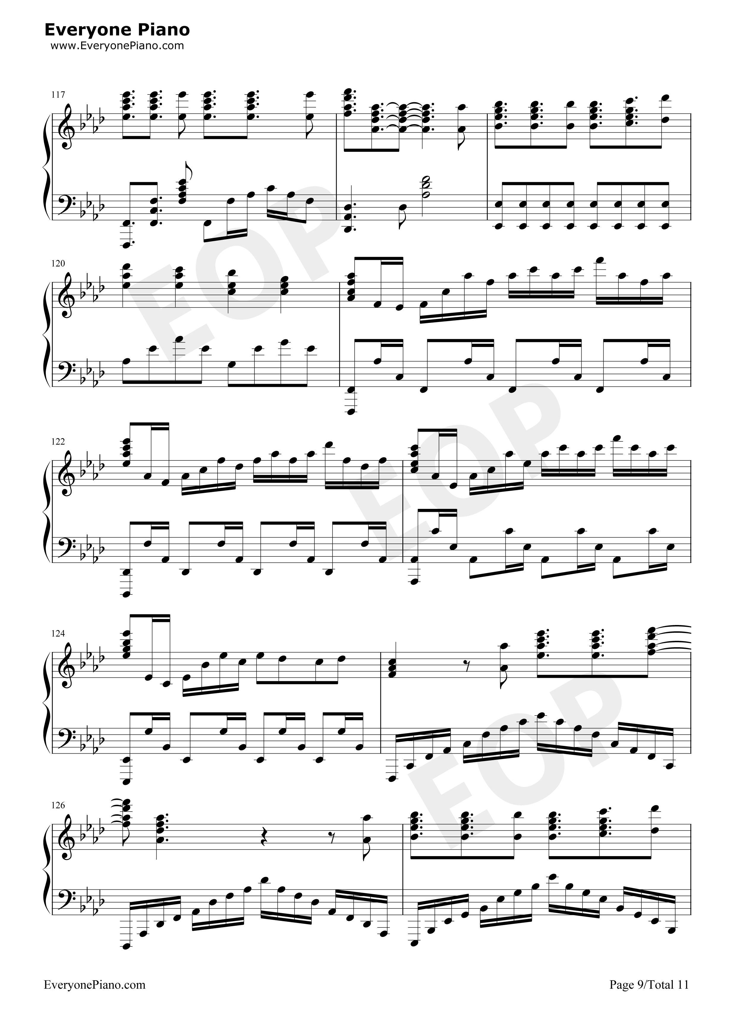 Katharsis钢琴谱_TK_from_凛冽时雨