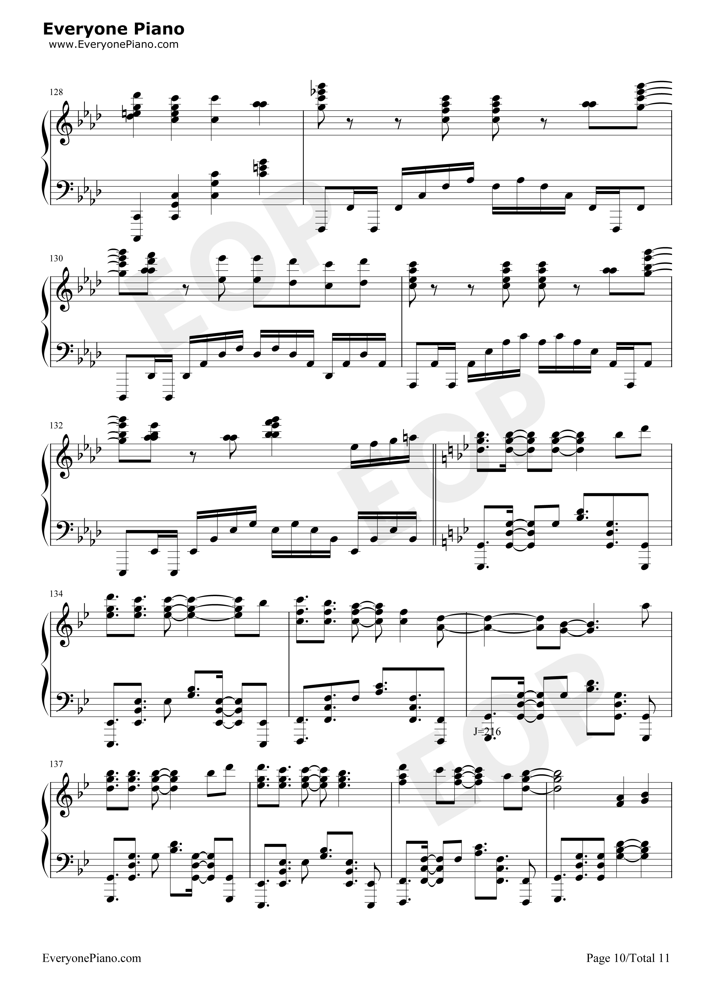 Katharsis钢琴谱_TK_from_凛冽时雨