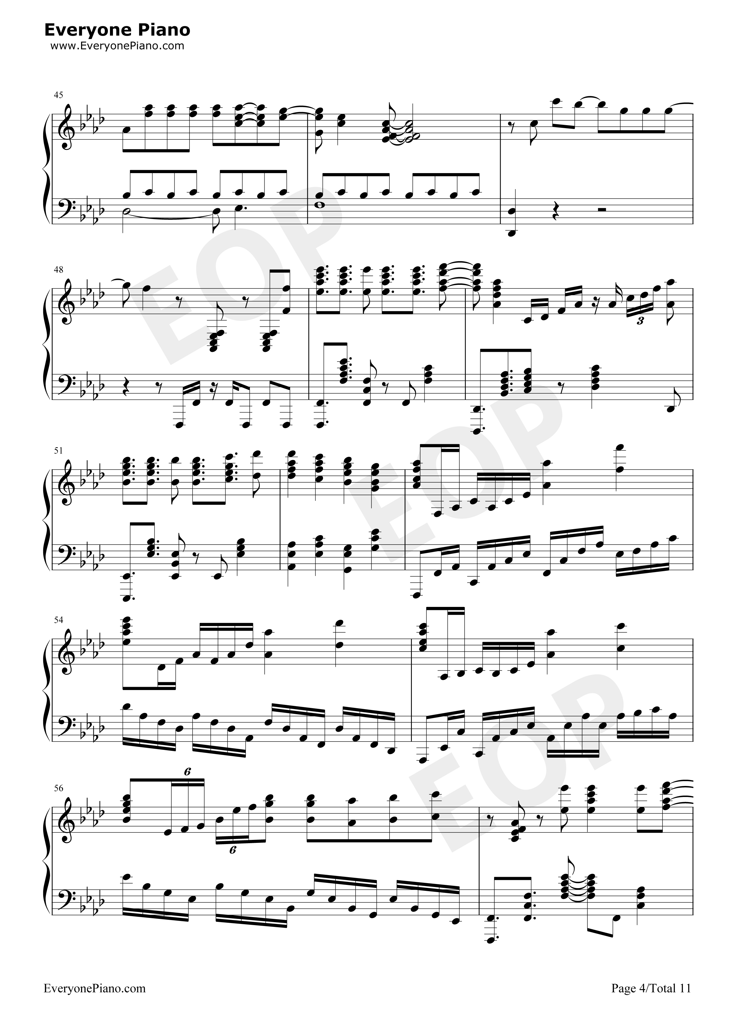 Katharsis钢琴谱_TK_from_凛冽时雨