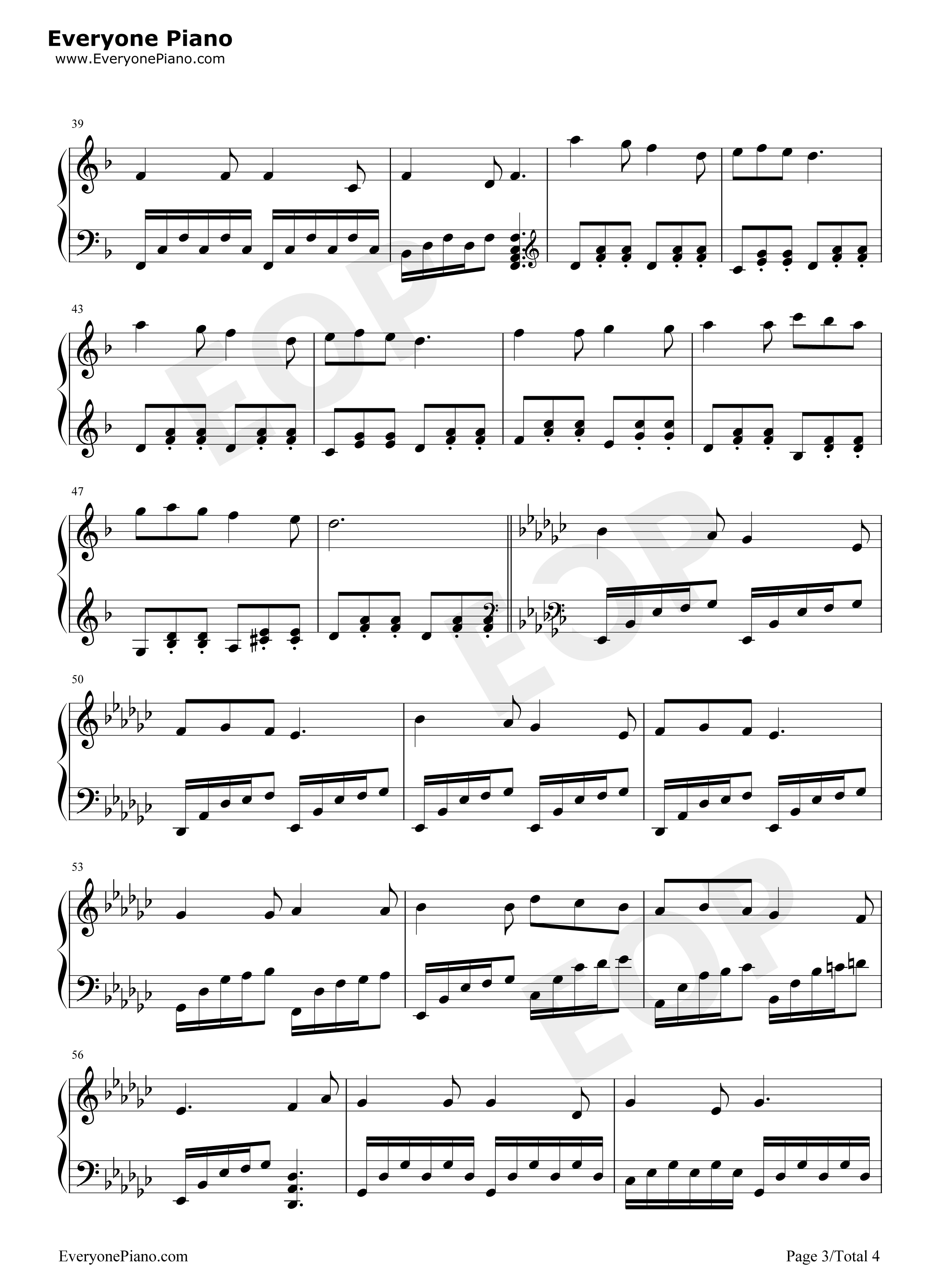 We_Three_Kings钢琴谱_John_Henry_Hopkins_Jr.