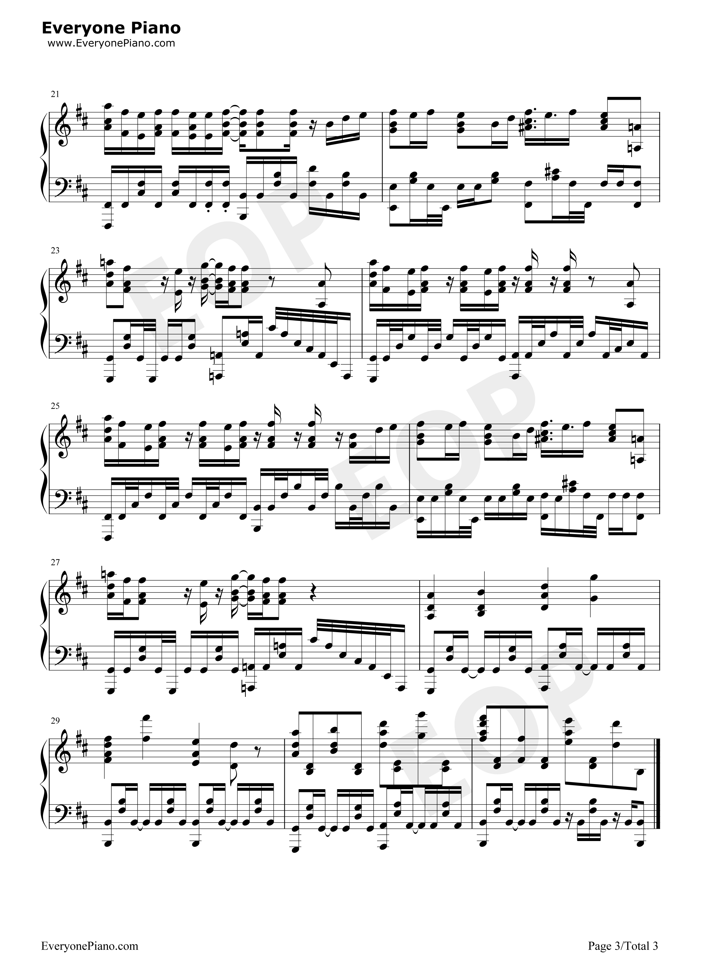 RISE钢琴谱_MADKID